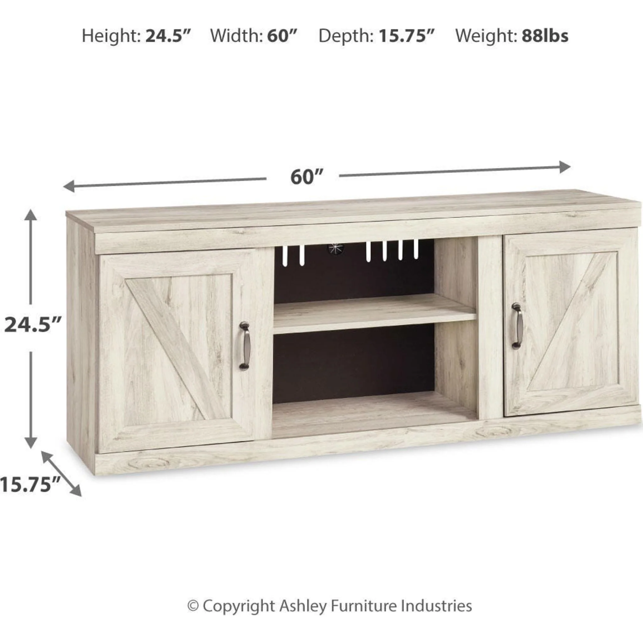 Bellaby 4 Piece Entertainment Unit - Image 25