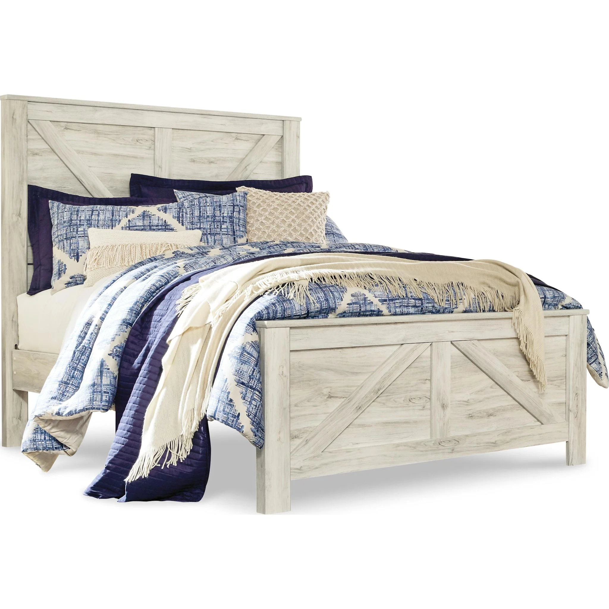 Bellaby 5 Piece Crossbuck Panel Bedroom - Image 20