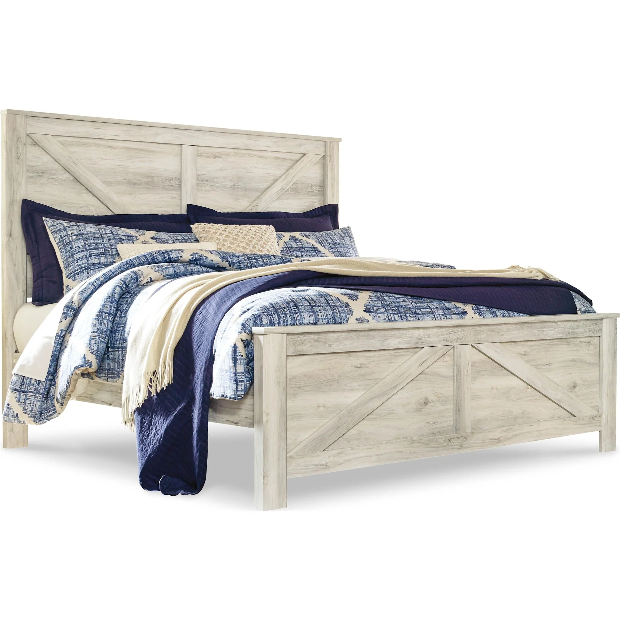 Bellaby 5 Piece Crossbuck Panel Bedroom - Image 41