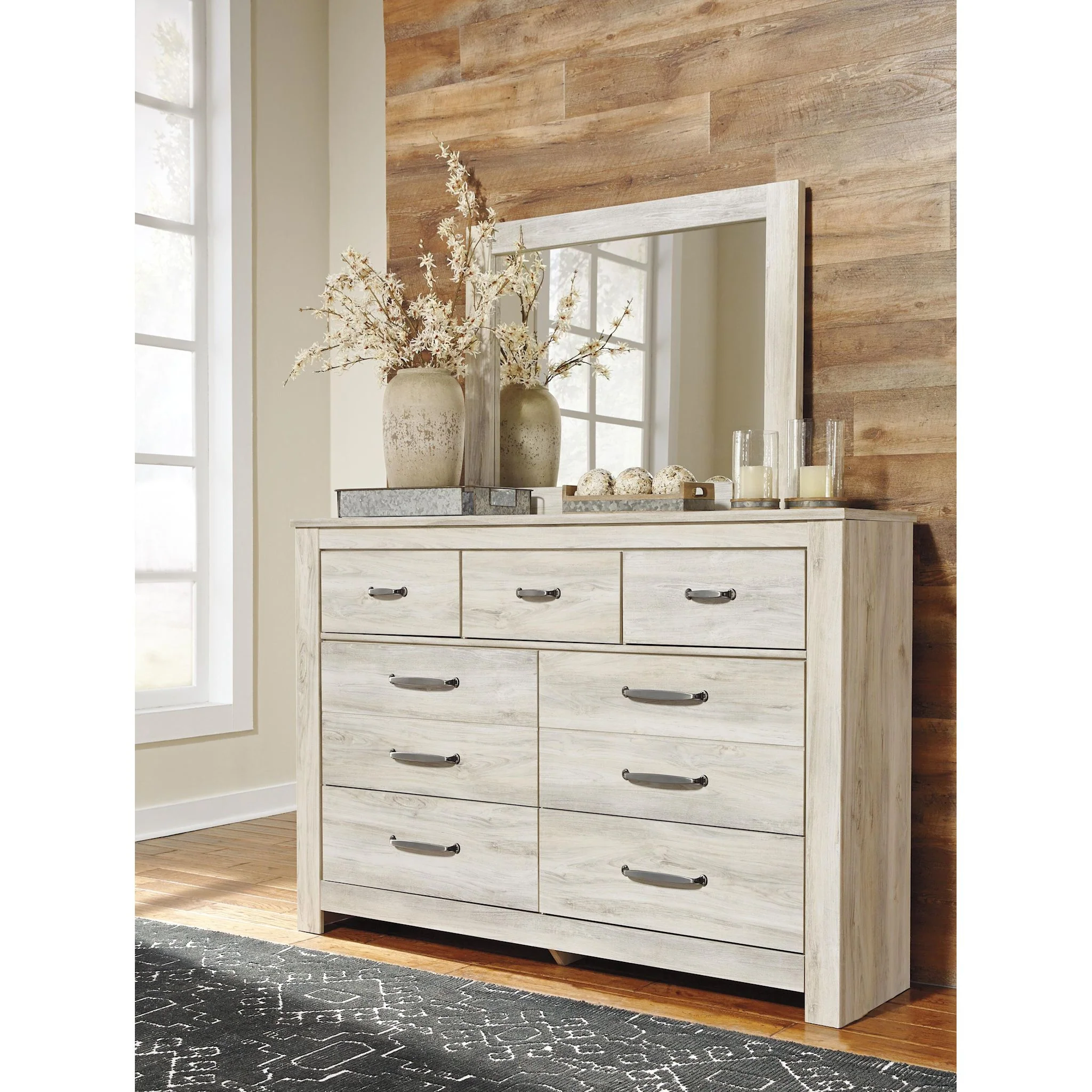 Bellaby 5 Piece Crossbuck Panel Bedroom - Image 44