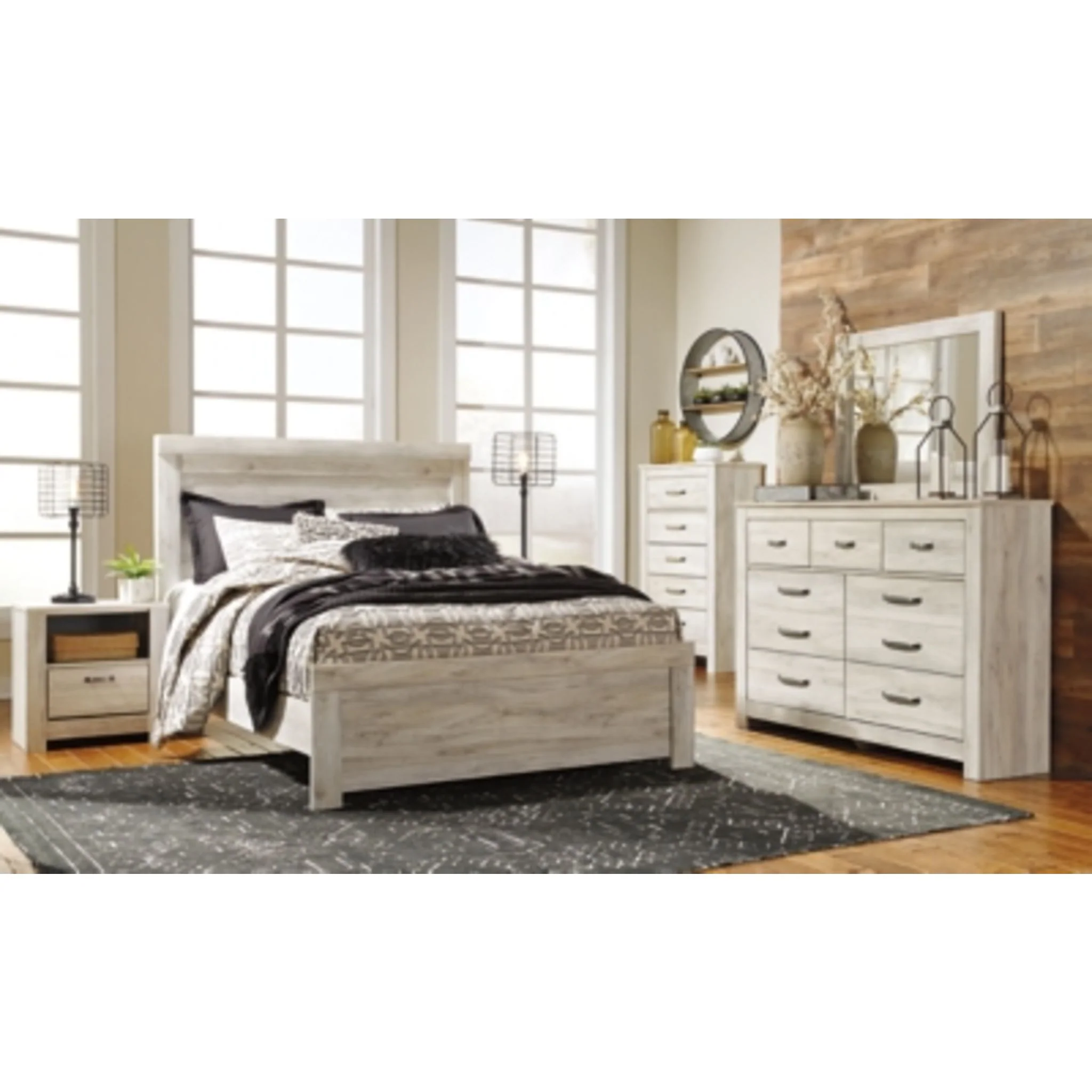Bellaby 5 Piece Panel Bedroom - Image 20