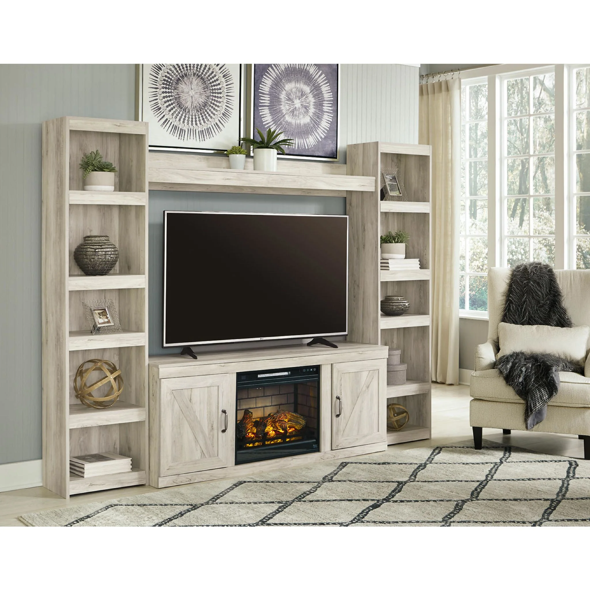 Bellaby Entertainment Unit with Fireplace - Image 8