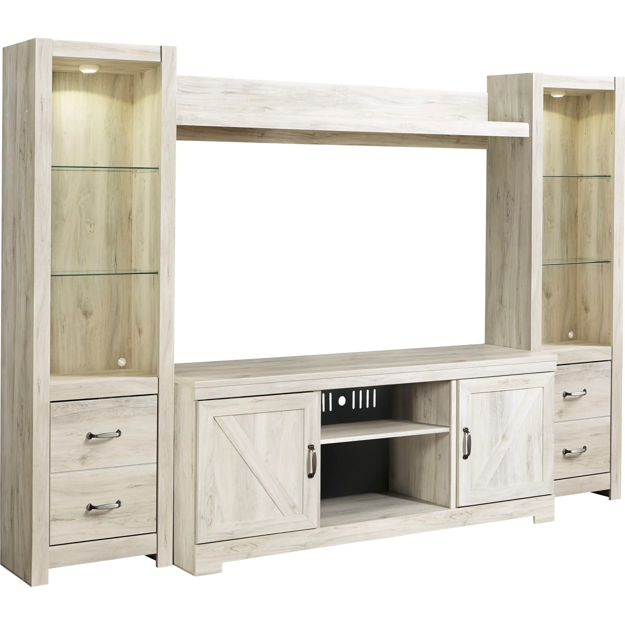 Bellaby Wall Unit with Fireplace Insert - Image 3