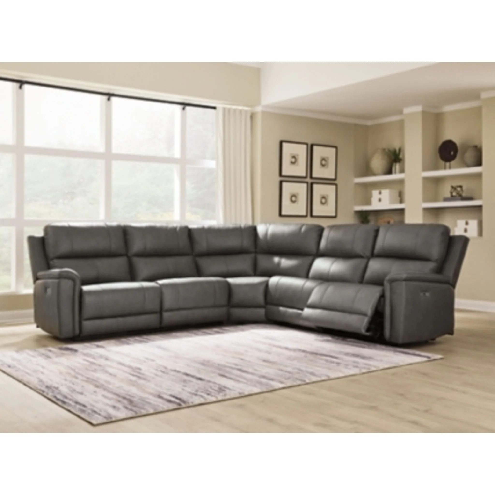 Beryton 5 Piece Power Reclining Sectional - Image 13