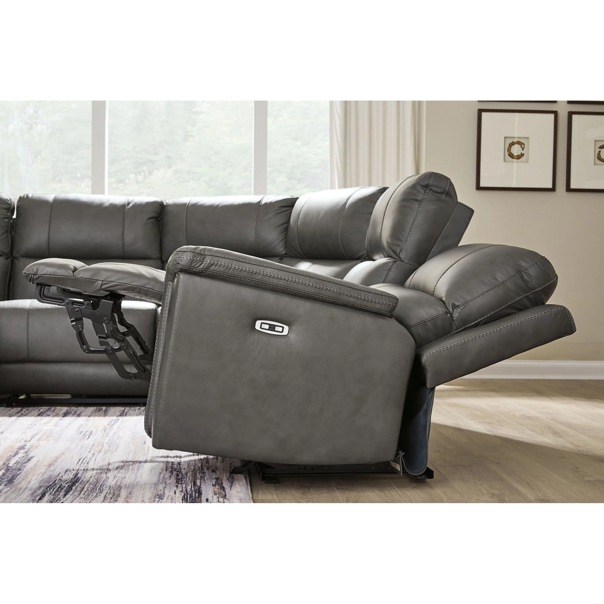 Beryton 5 Piece Power Reclining Sectional - Image 6