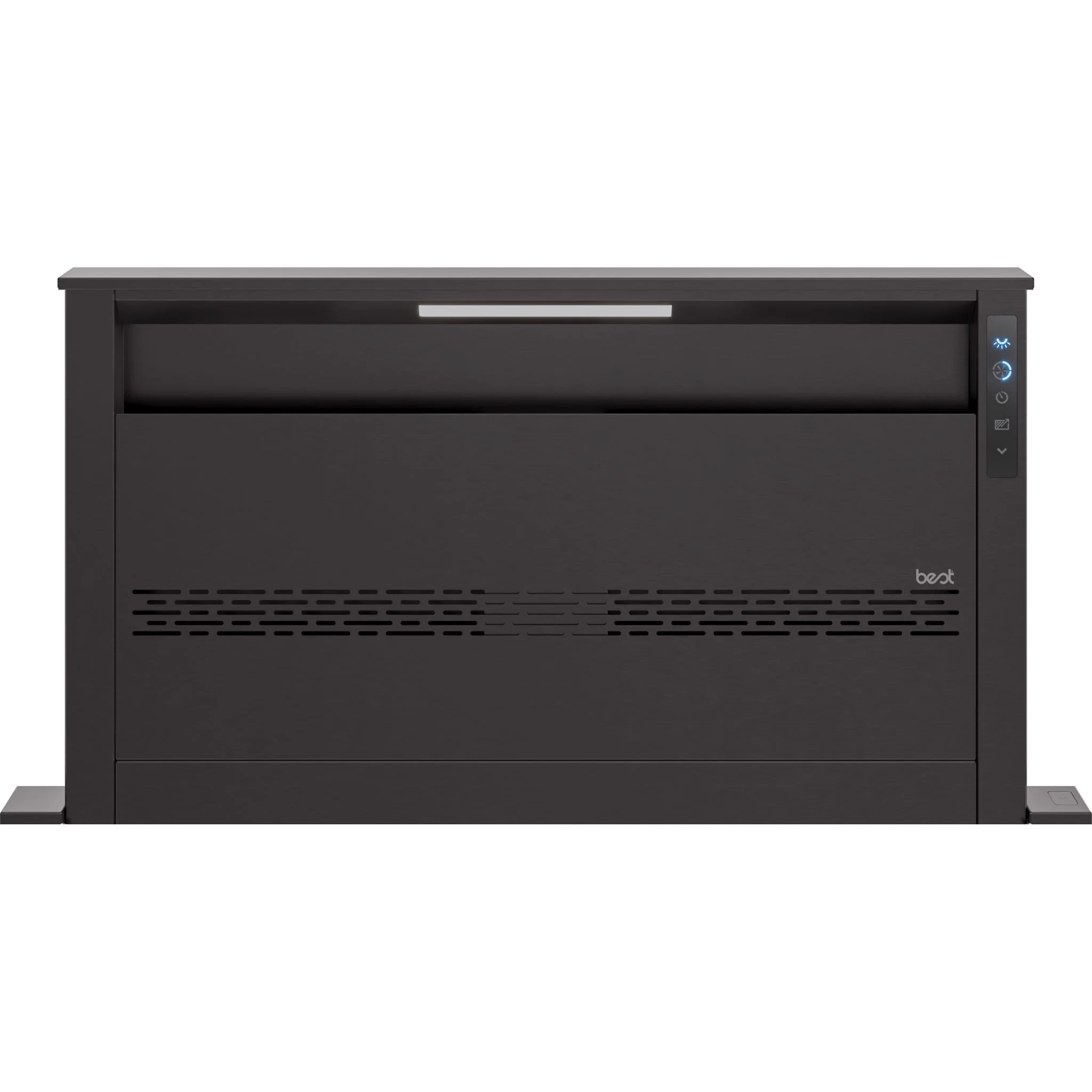 Best Downdraft Slide-In Range (D49M30BLS) - Black Stainless - Image 8