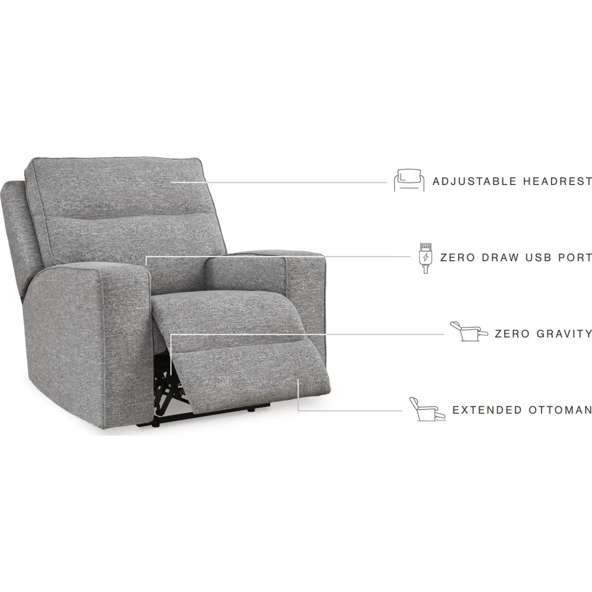 Biscoe Power Recliner with Adjustable Headrest - Image 20