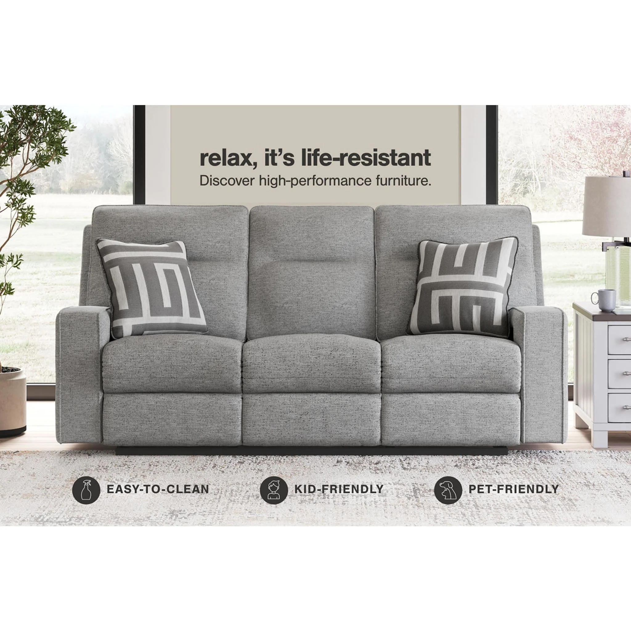 Biscoe Power Recliner with Adjustable Headrest - Image 9