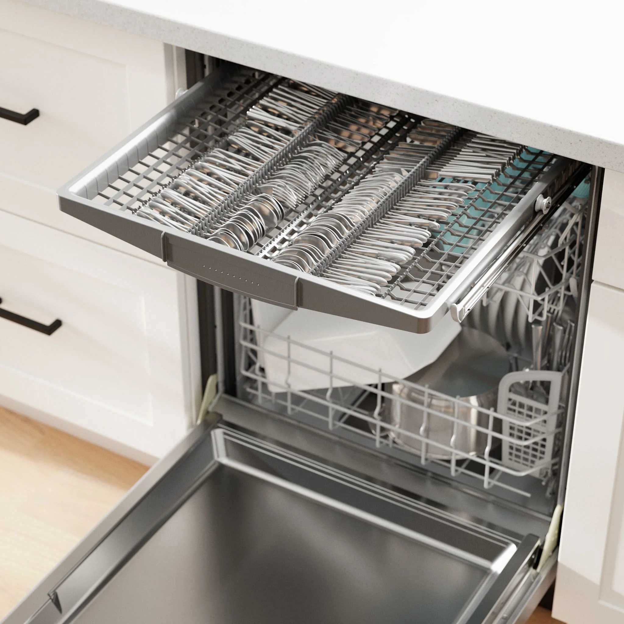 Bosch 100 Premium, Dishwasher, 60 cm - Stainless Steel (SHE5AE75N) - Image 18