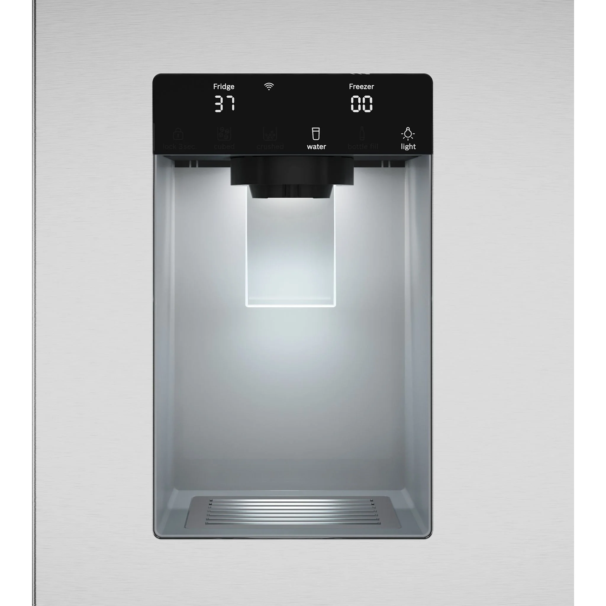 Bosch 100 Series, French Door Bottom Mount, 36'' - Brushed steel anti-fingerprint (B36CD10ENS) - Image 7