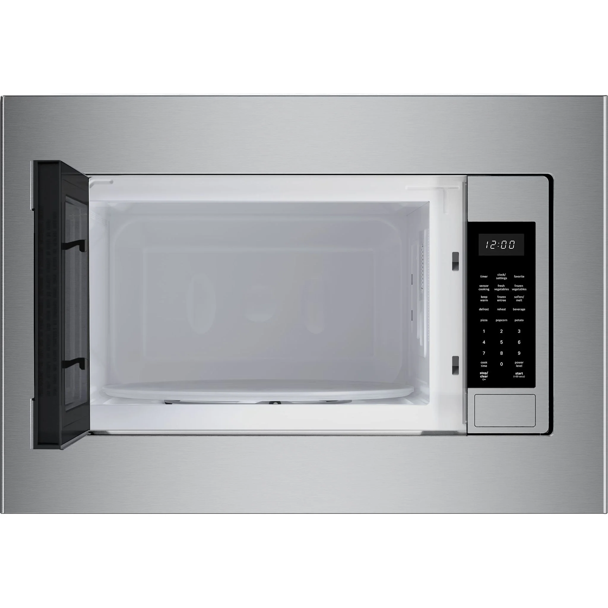 Bosch 300 Series, Built-In Microwave Oven, 24'', Door hinge: Left - Stainless Steel (HMB30155UC) - Image 7