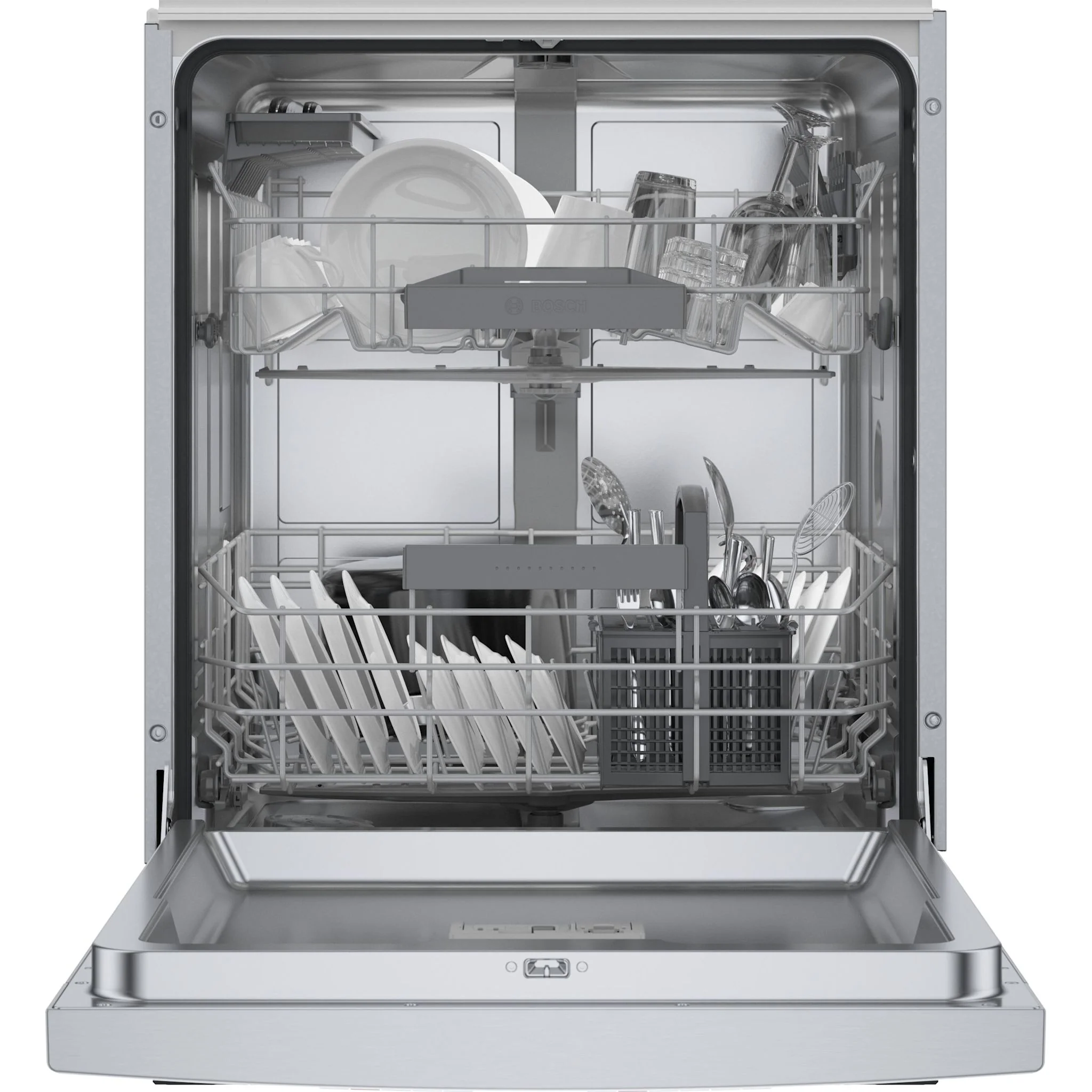Bosch 300 Series, Dishwasher, 24'' - Stainless Steel (SGE53C55UC) - Image 8