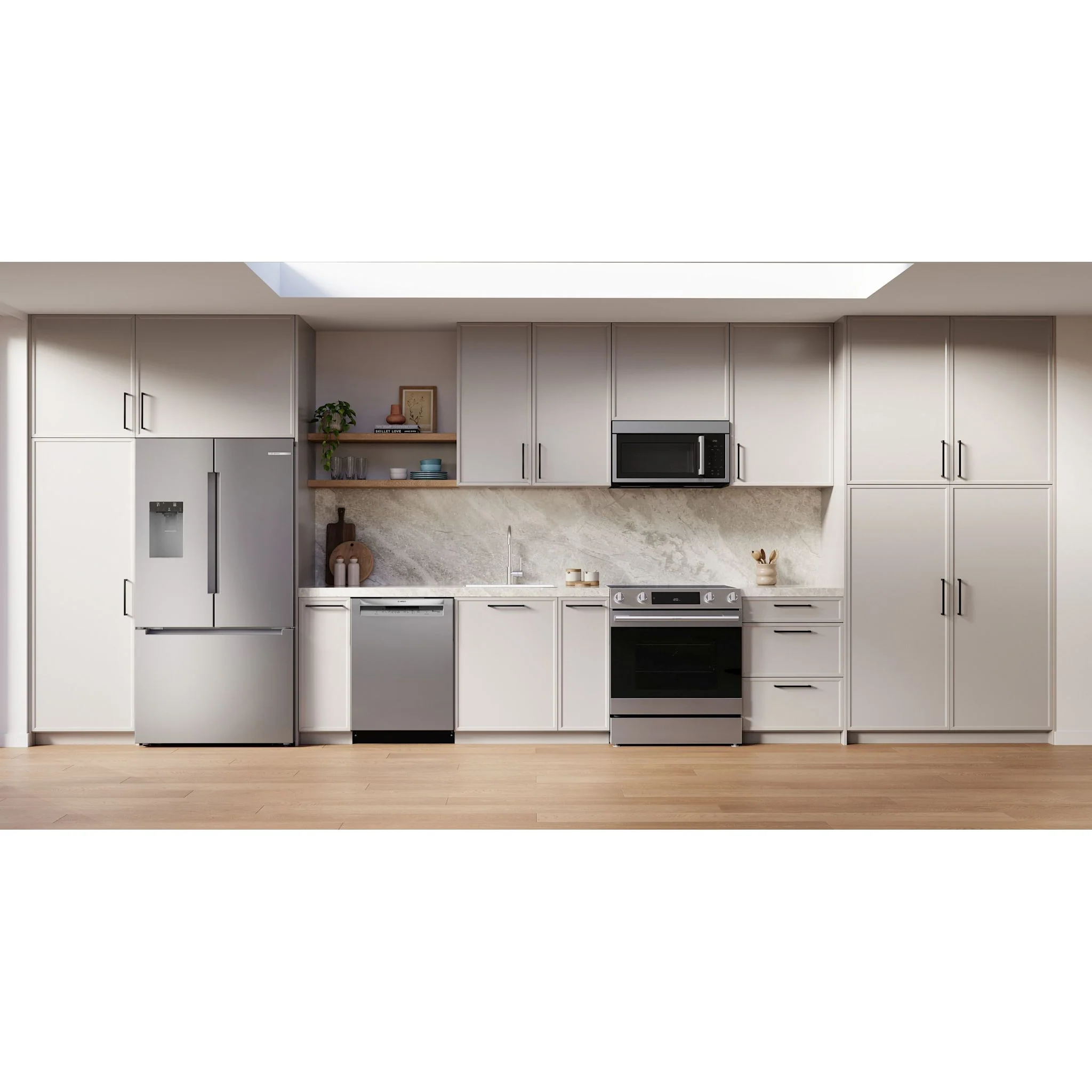 Bosch 300 Series Electric Slide-In Range - Stainless Steel (HEF3050MC) - Image 13