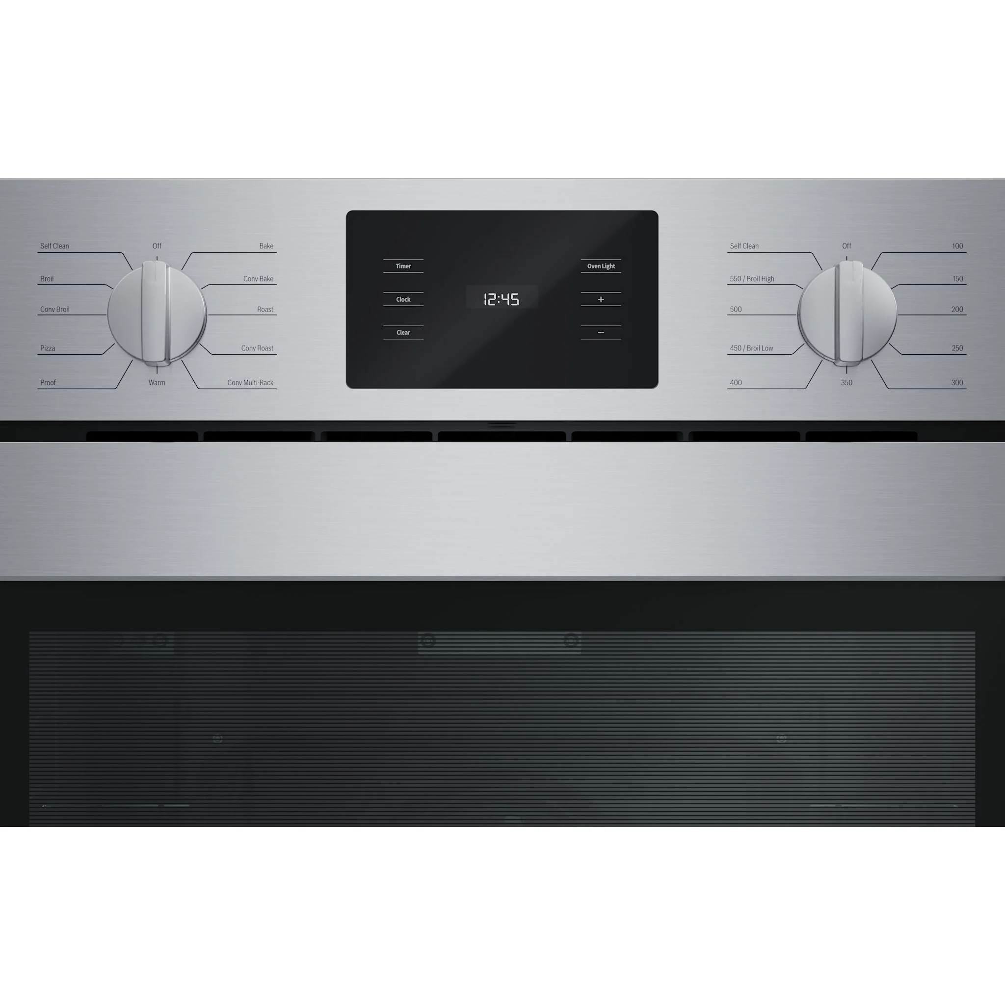Bosch 500 Series, Single Wall Oven, 30'', Door hinge: Right - Stainless Steel (HBL5455RUC) - Image 2