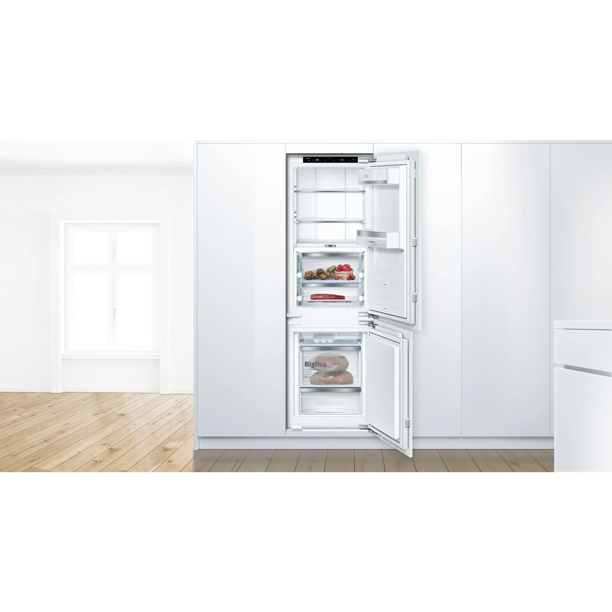 Bosch 800 Series, Built-in Bottom Freezer Refrigerator - Panel Ready (B09IB91NSP) - Image 8
