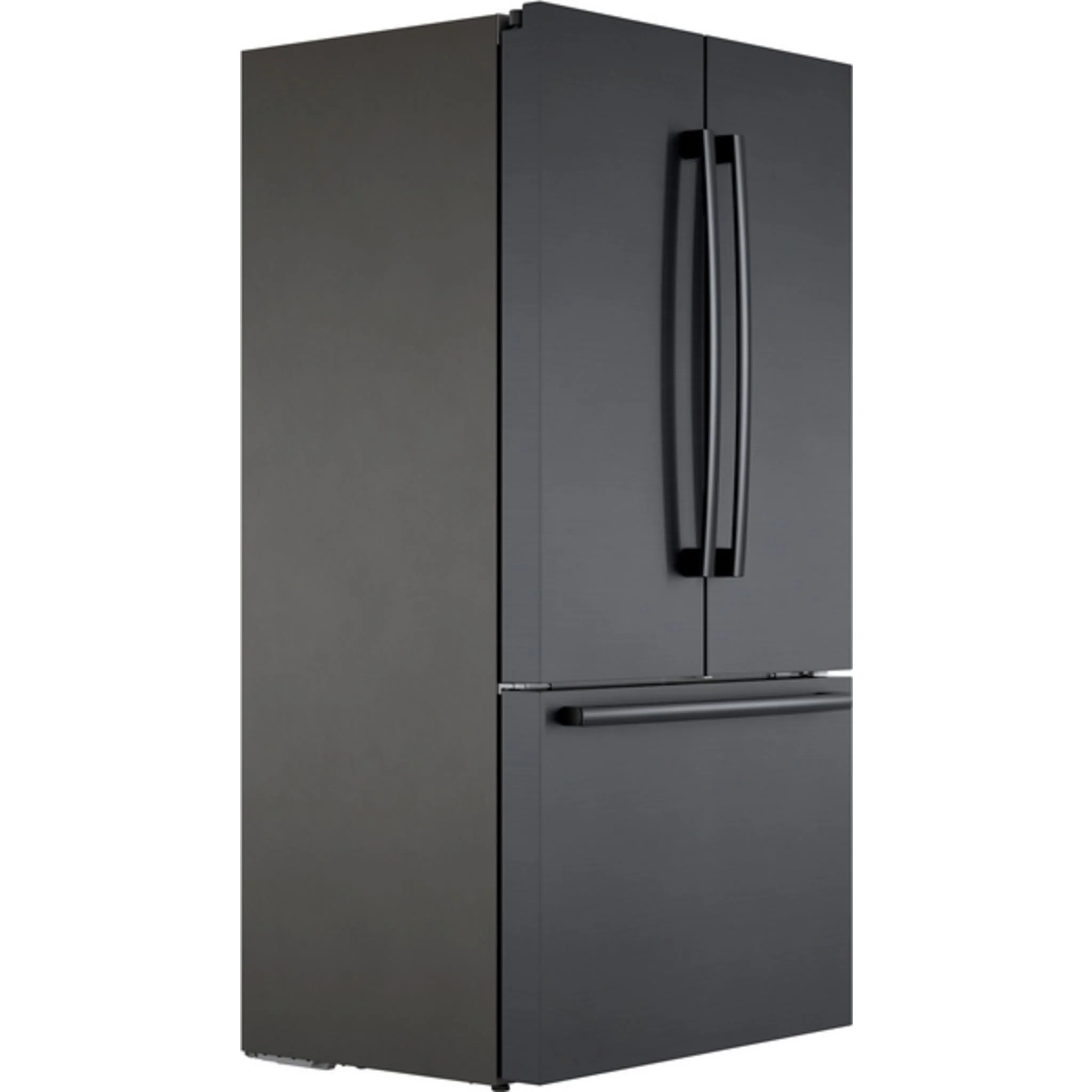 Bosch 800 Series, French Door Bottom Mount, 36'' - Black Stainless Steel (B36CT80SNB) - Image 2