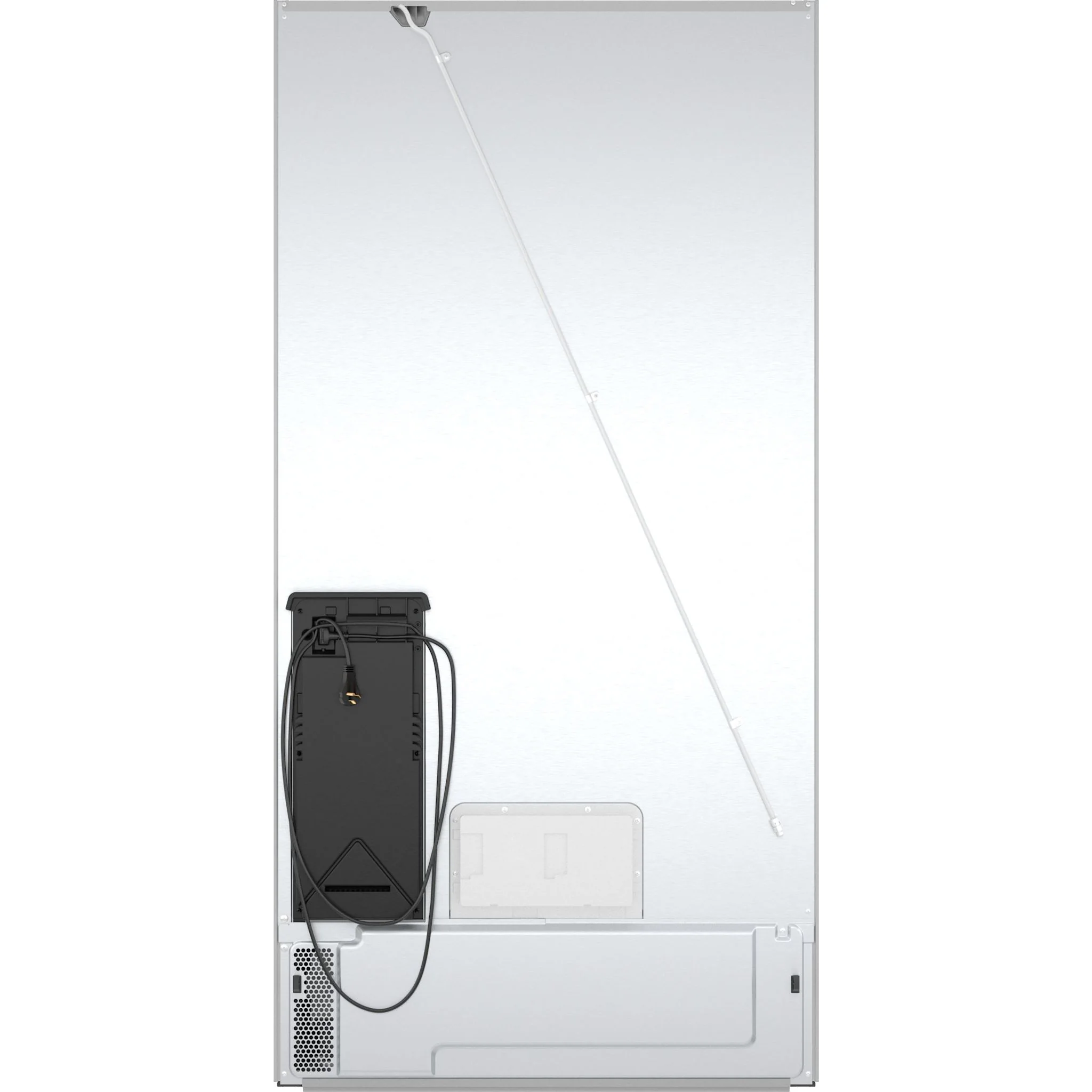 Bosch 800 Series, French Door Bottom Mount Refrigerator, Glass door, 36'' - Glass Over Artic White (B36CL81ENW) - Image 10