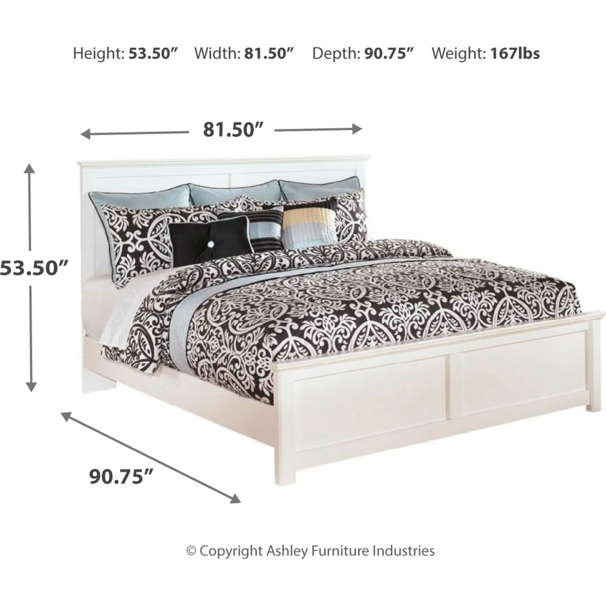 Bostwick Shoals 5 Piece Panel Bedroom - Image 20