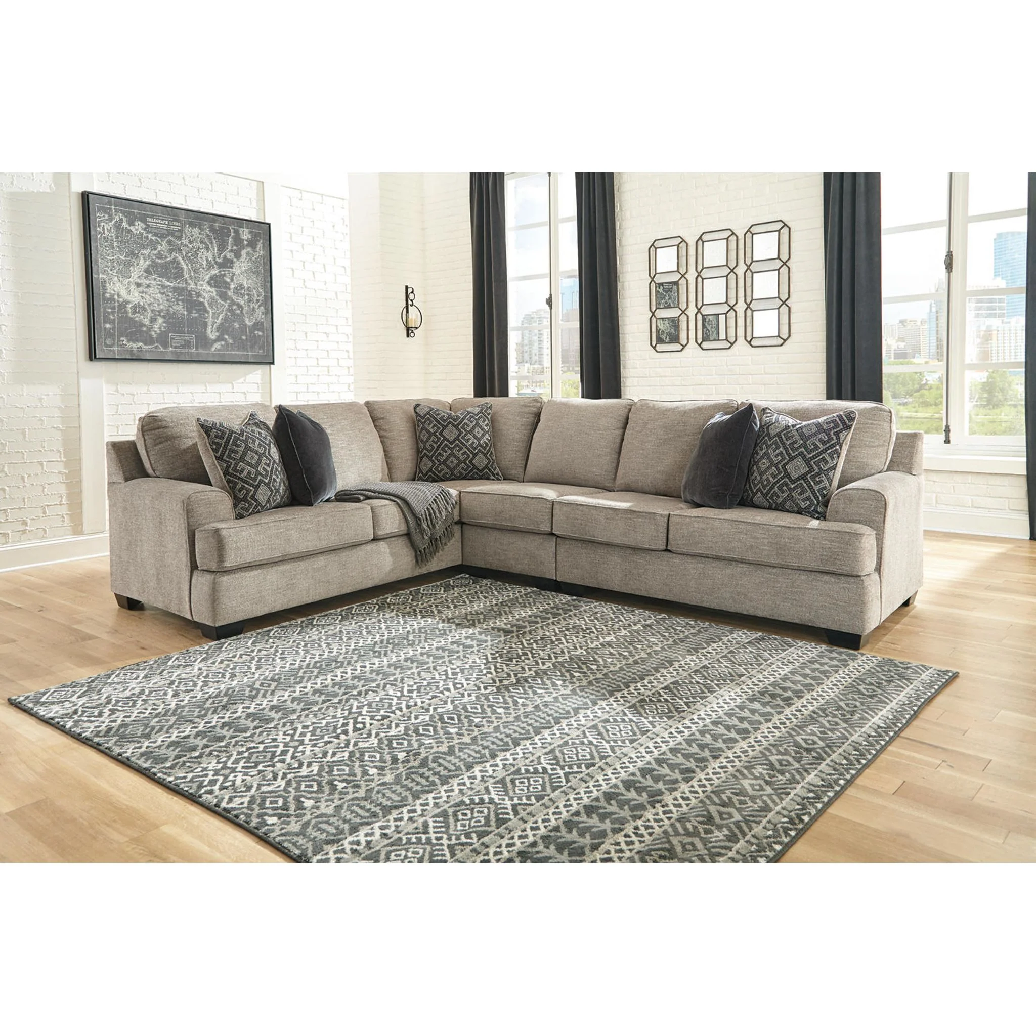 Bovarian 3 Piece Sectional - Image 17