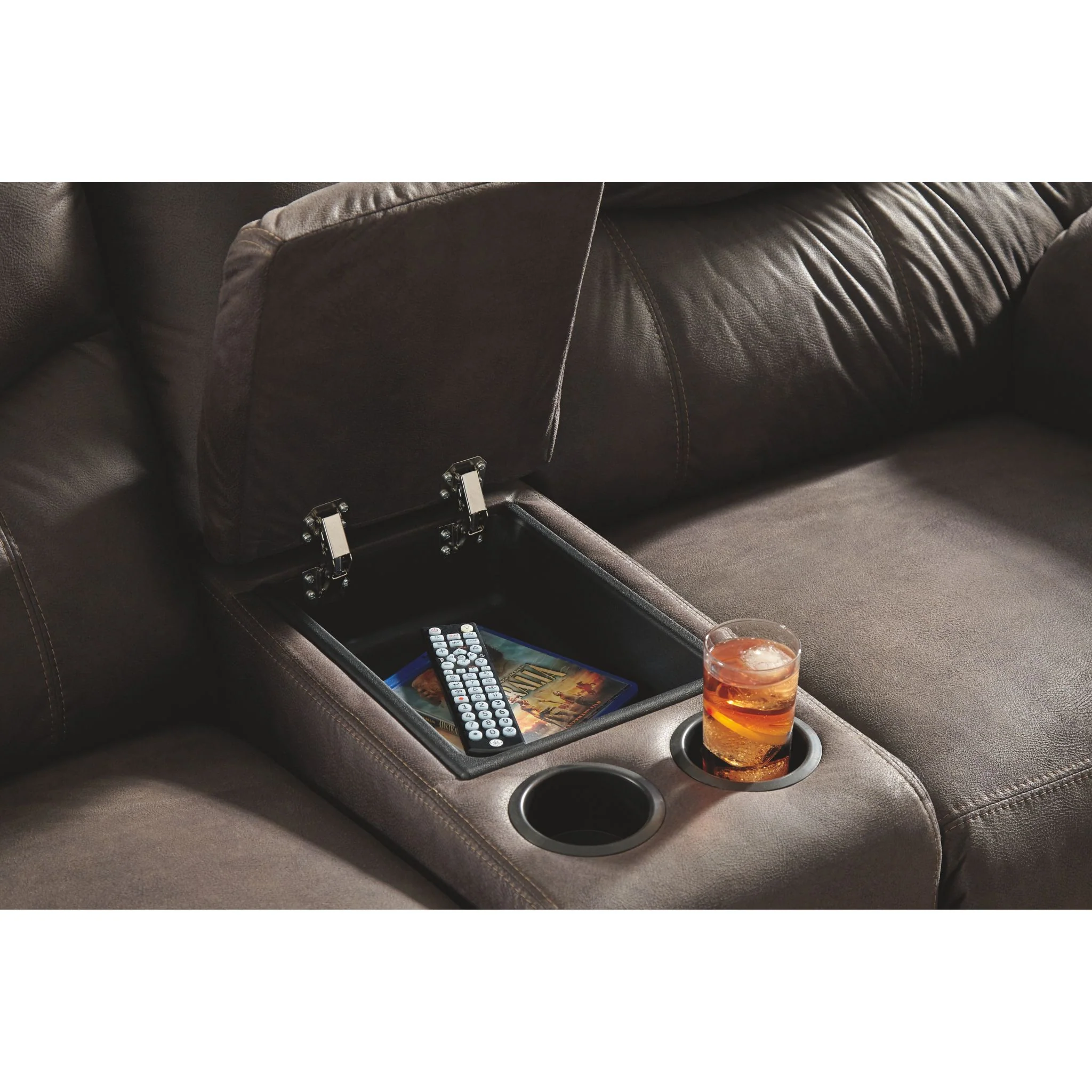 Boxberg Reclining Loveseat with Console - Image 6