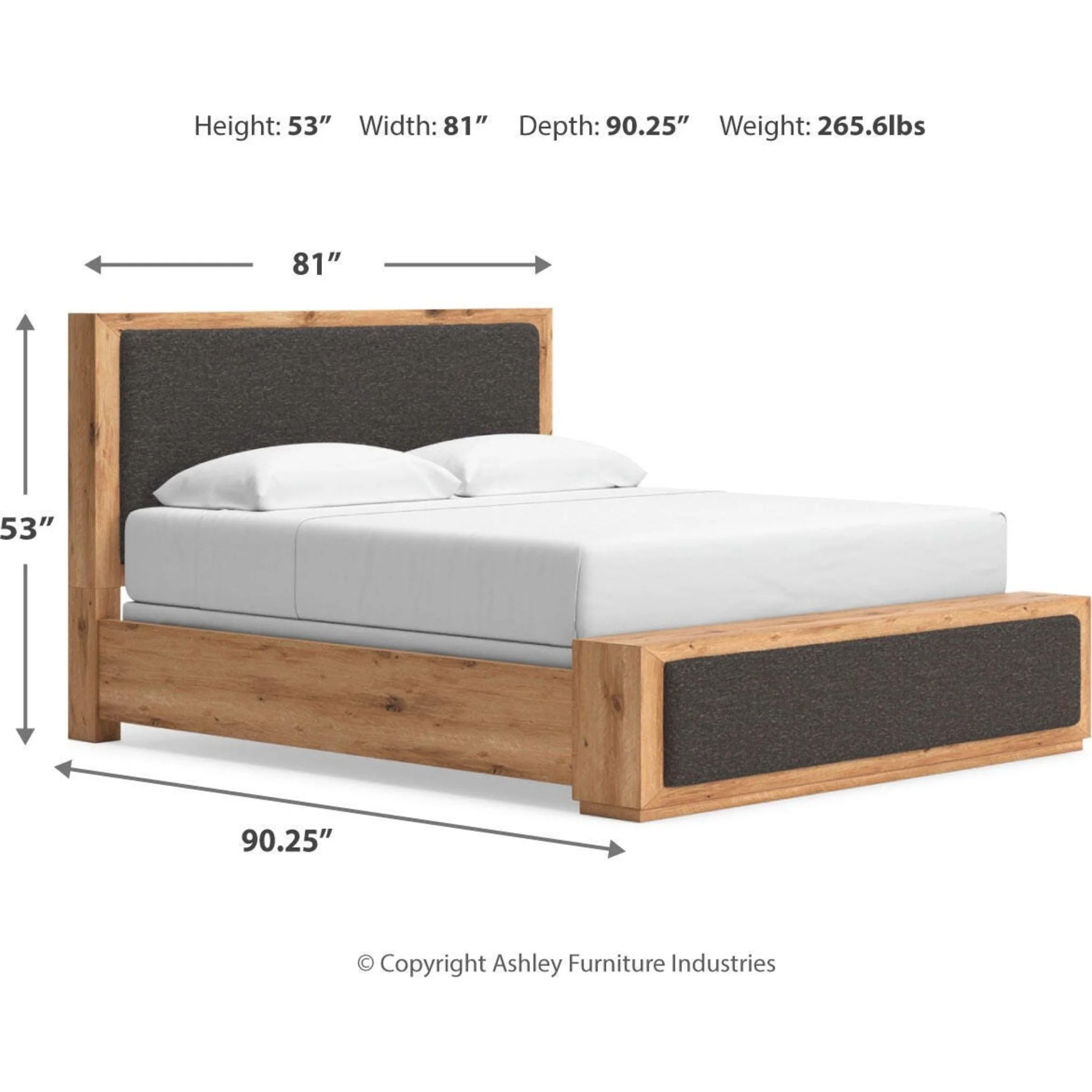 Bracken-Exclusive Panel Bed - Image 7