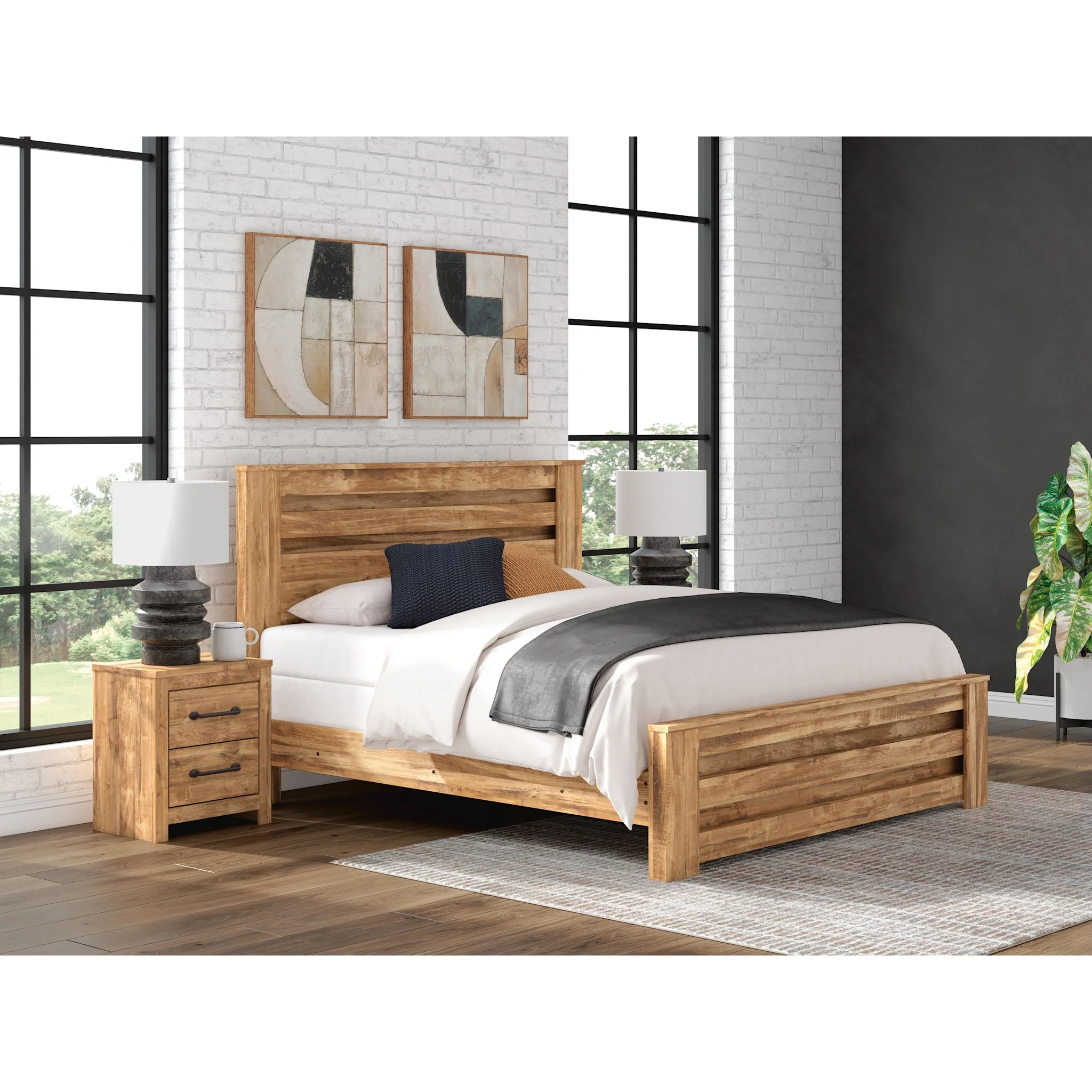 Branstony King Panel Bed - Image 2