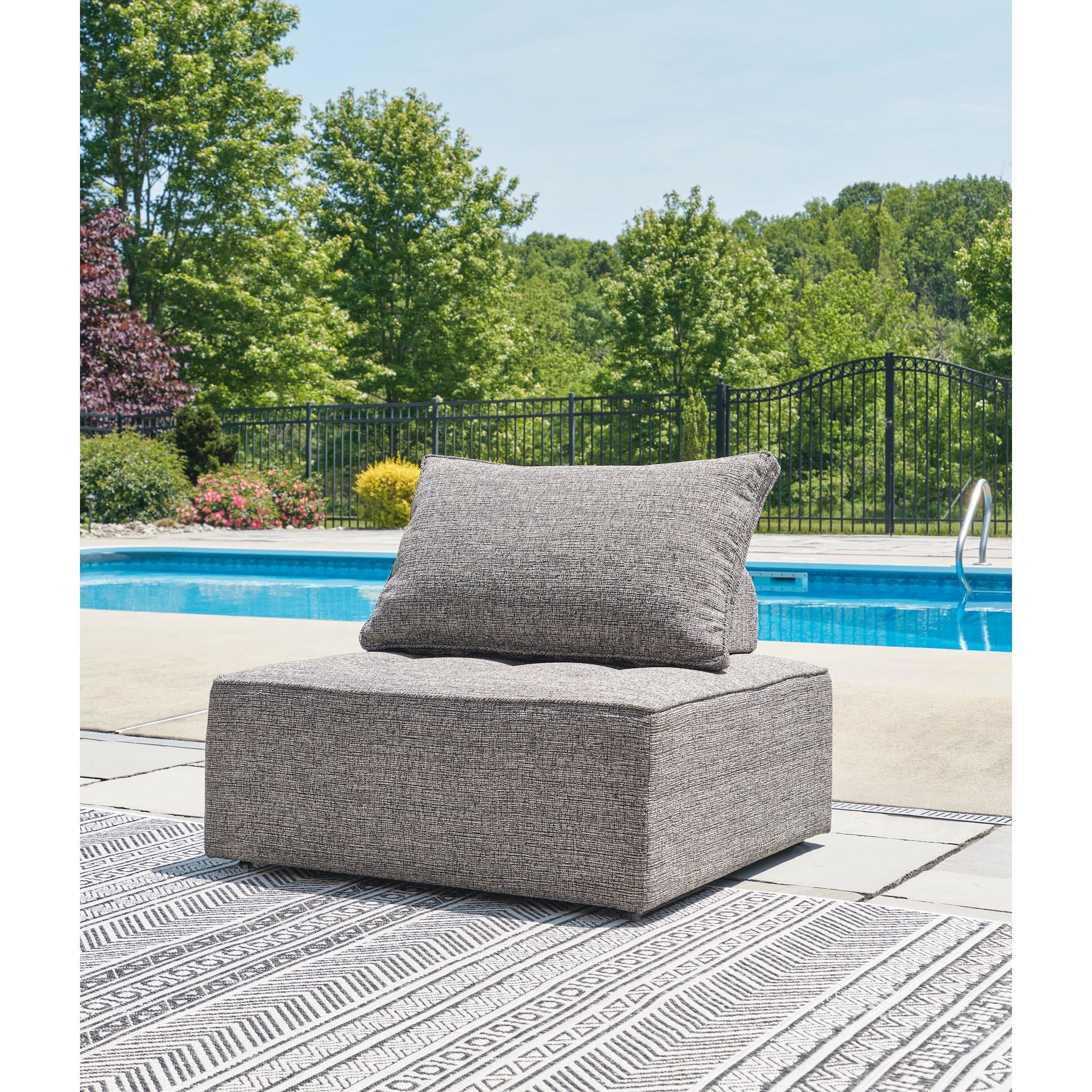 Bree Zee 3 Piece Outdoor Modular Sectional - Image 10