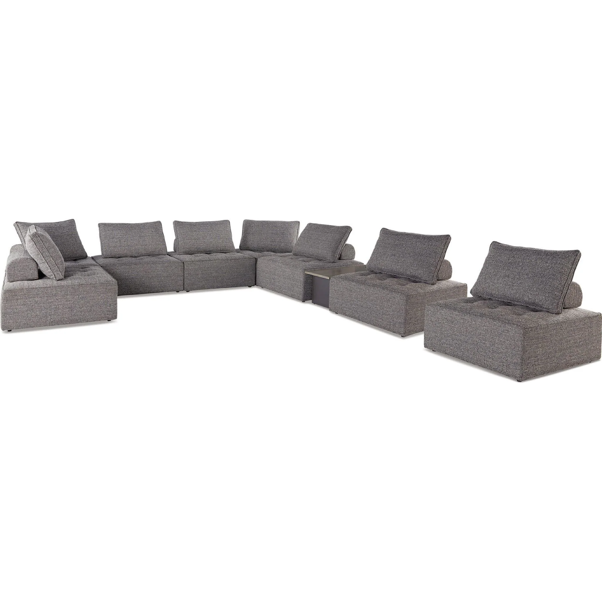 Bree Zee 9 Piece Outdoor Sectional