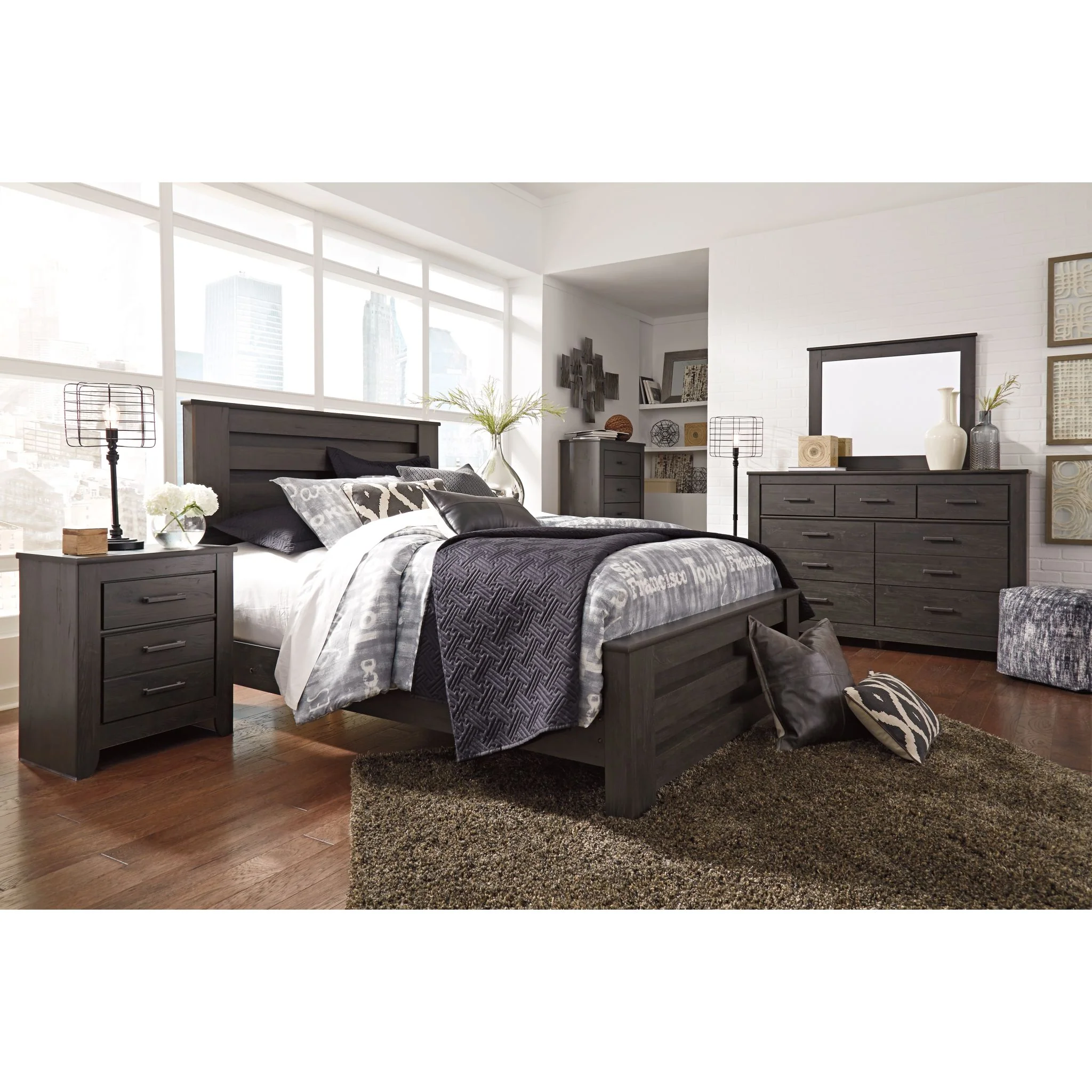 Brinxton Panel Bed - Image 6