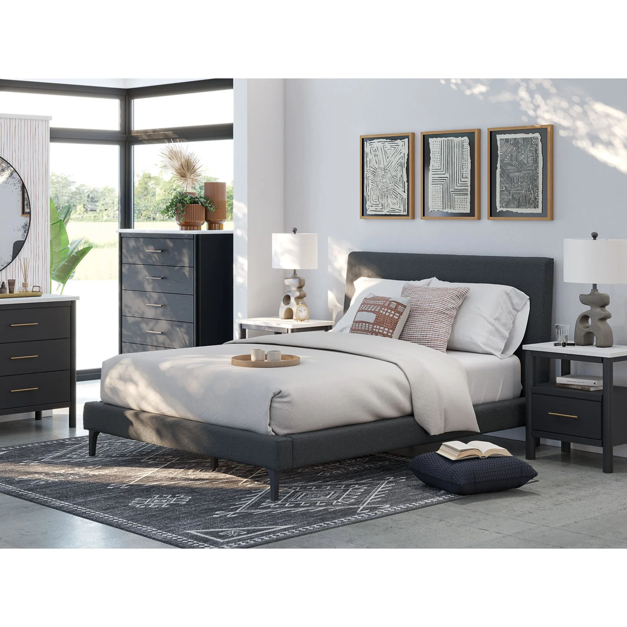 Cadmori King Upholstered Bed - Image 10