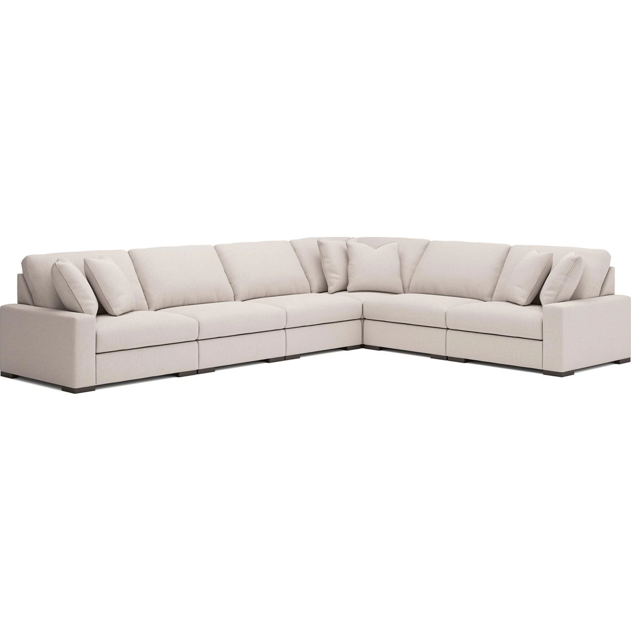Calden-Exclusive 6 Piece Modular Sectional - Image 4