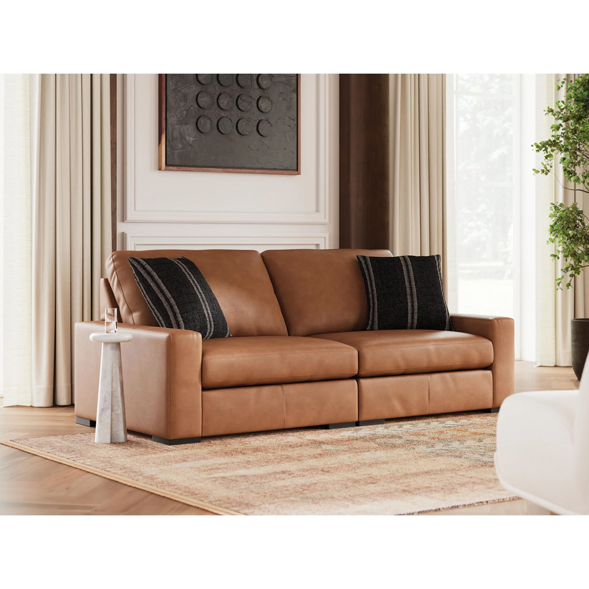 Calden-Exclusive 2 Piece Modular Sectional - Image 7