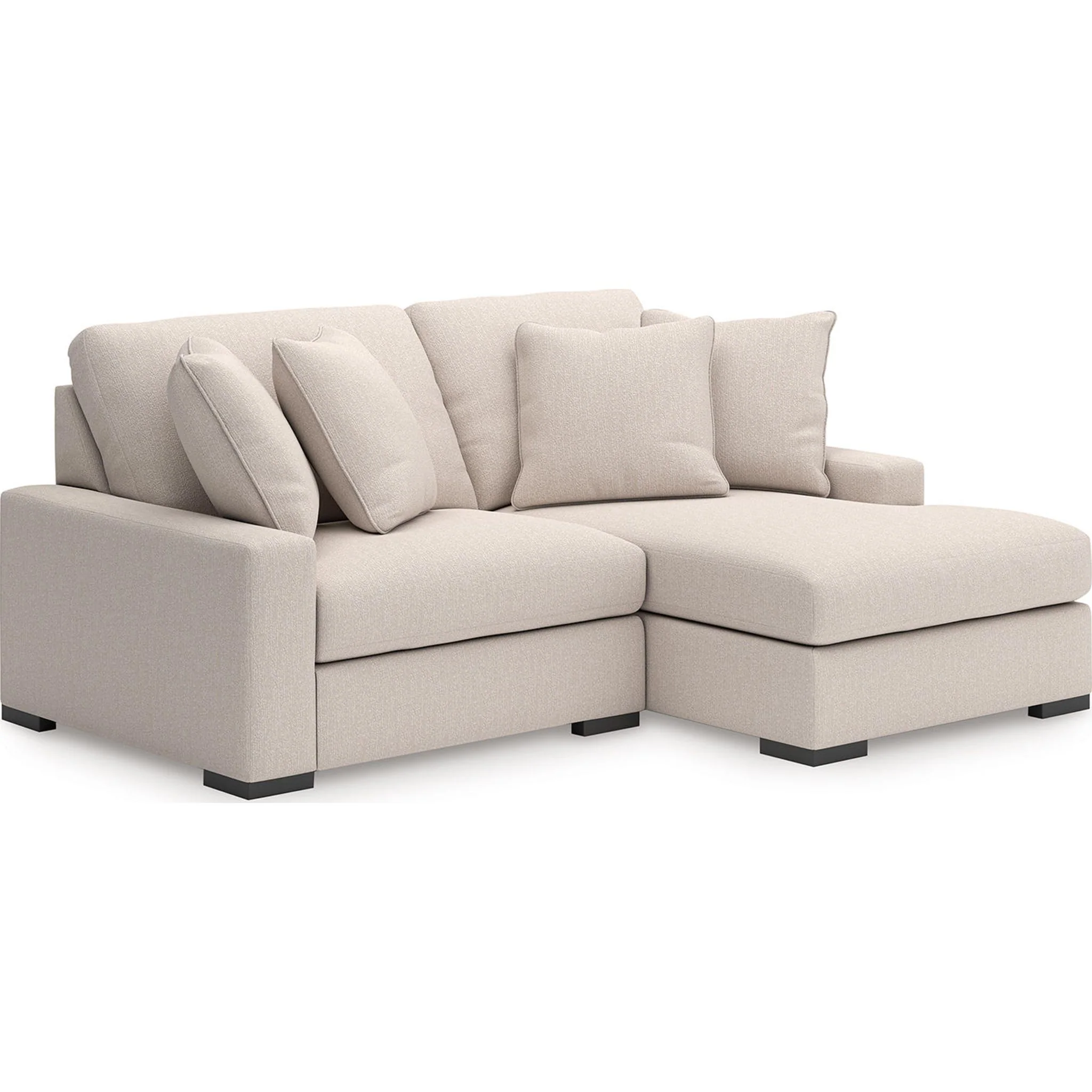 Calden-Exclusive 2 Piece Modular Sectional with Chaise