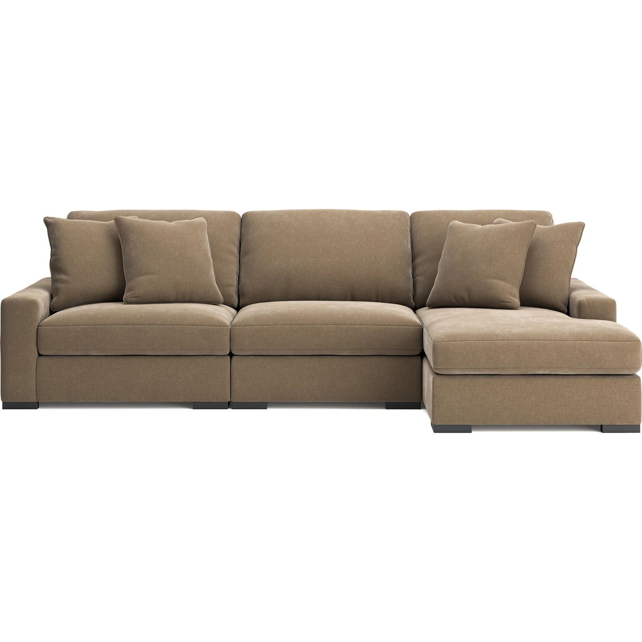 Calden-Exclusive Modular 3 Piece Sectional with Chaise - Image 6