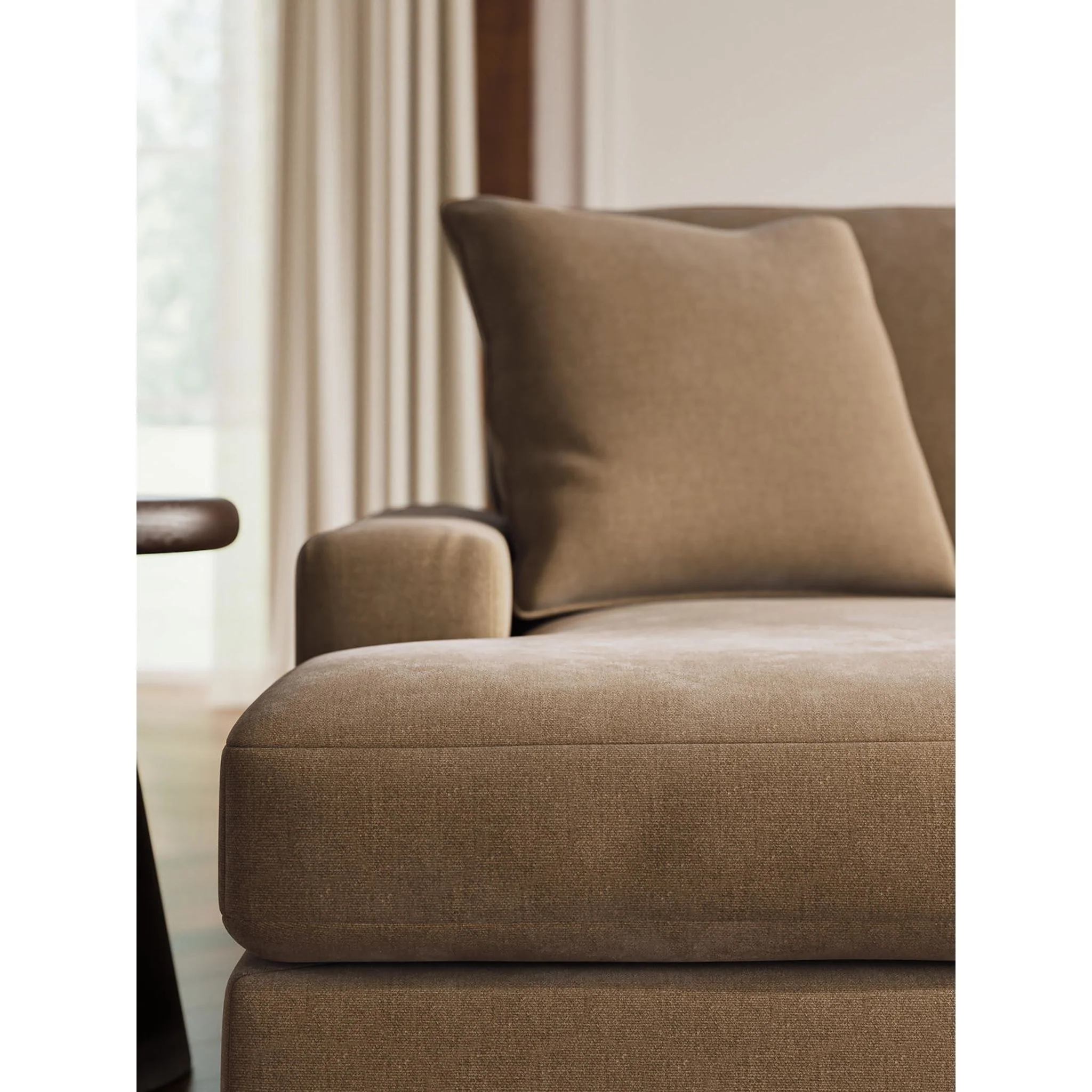 Calden-Exclusive 4 Piece Modular Sectional with Double Chaise - Image 8