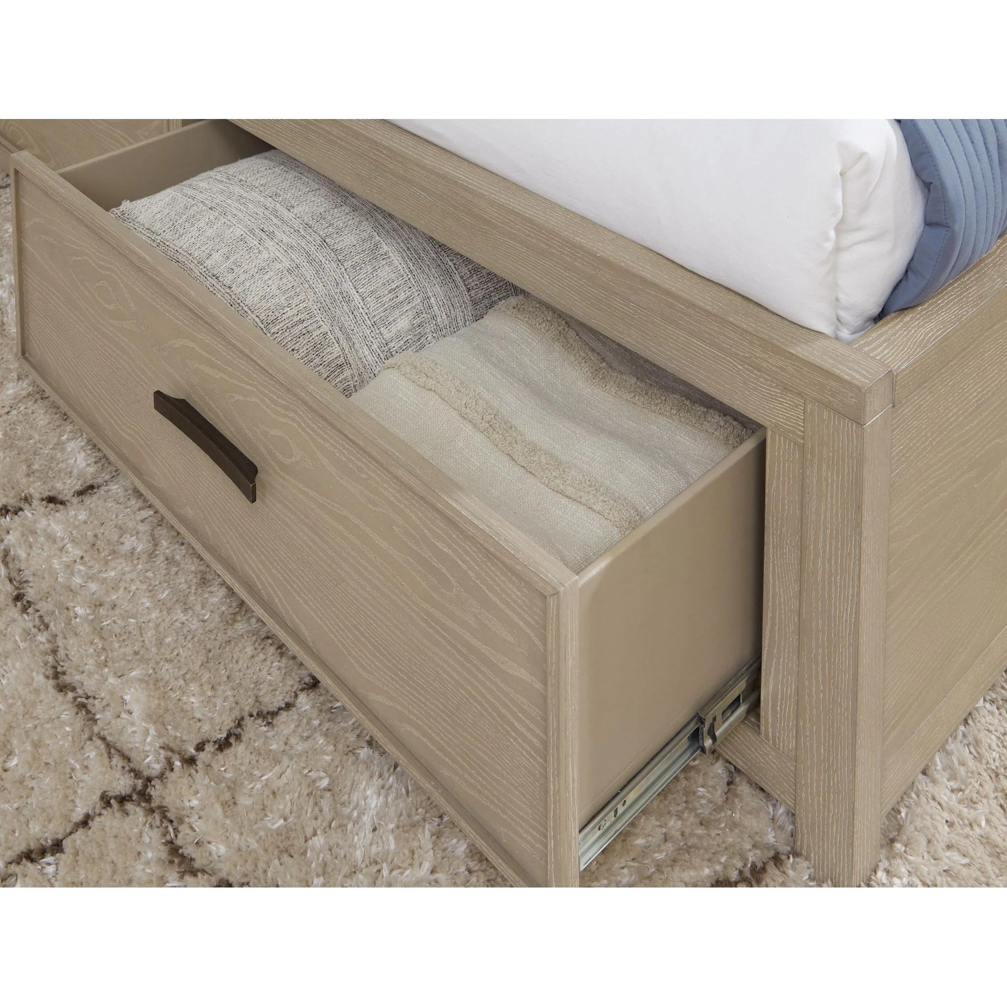 Calmoro-Exclusive Bookcase Storage Bed - Image 39