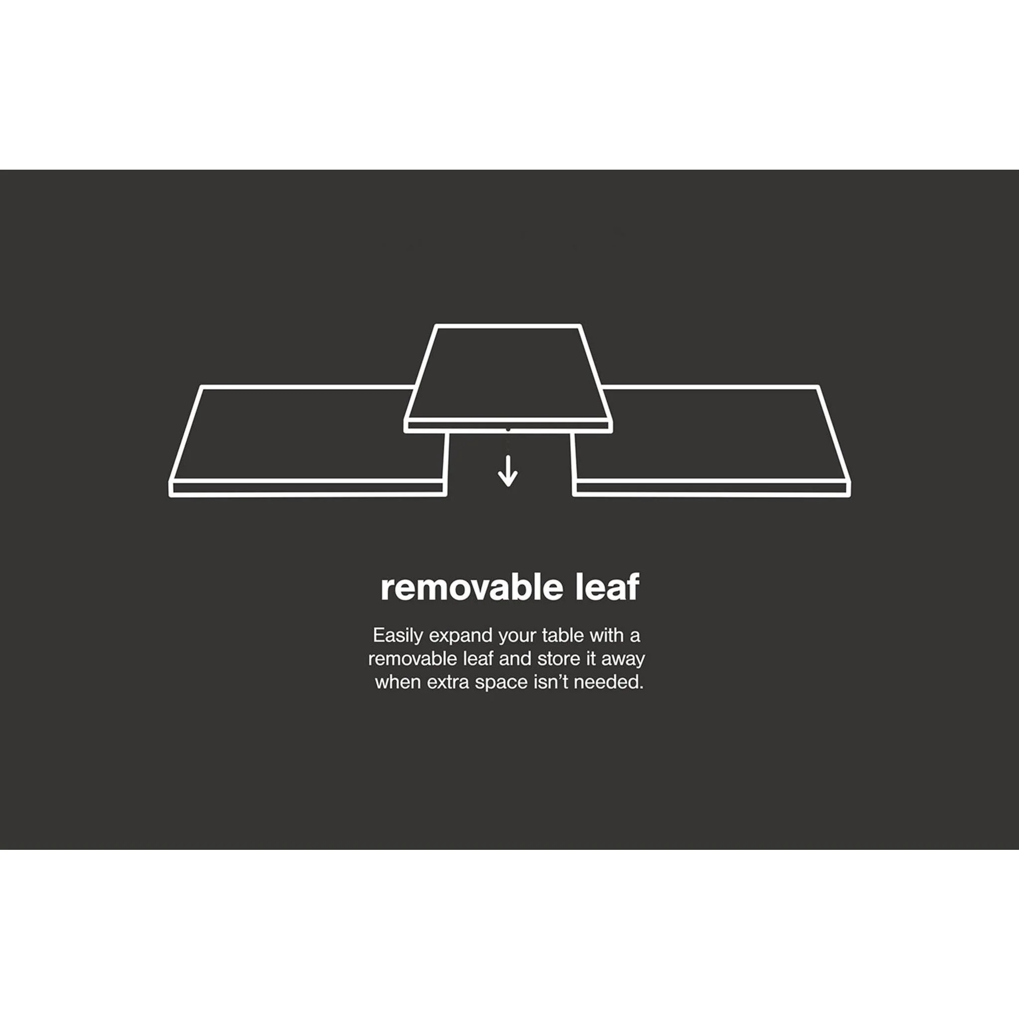 Calmoro-Exclusive Counter Height Extension Table - Image 11