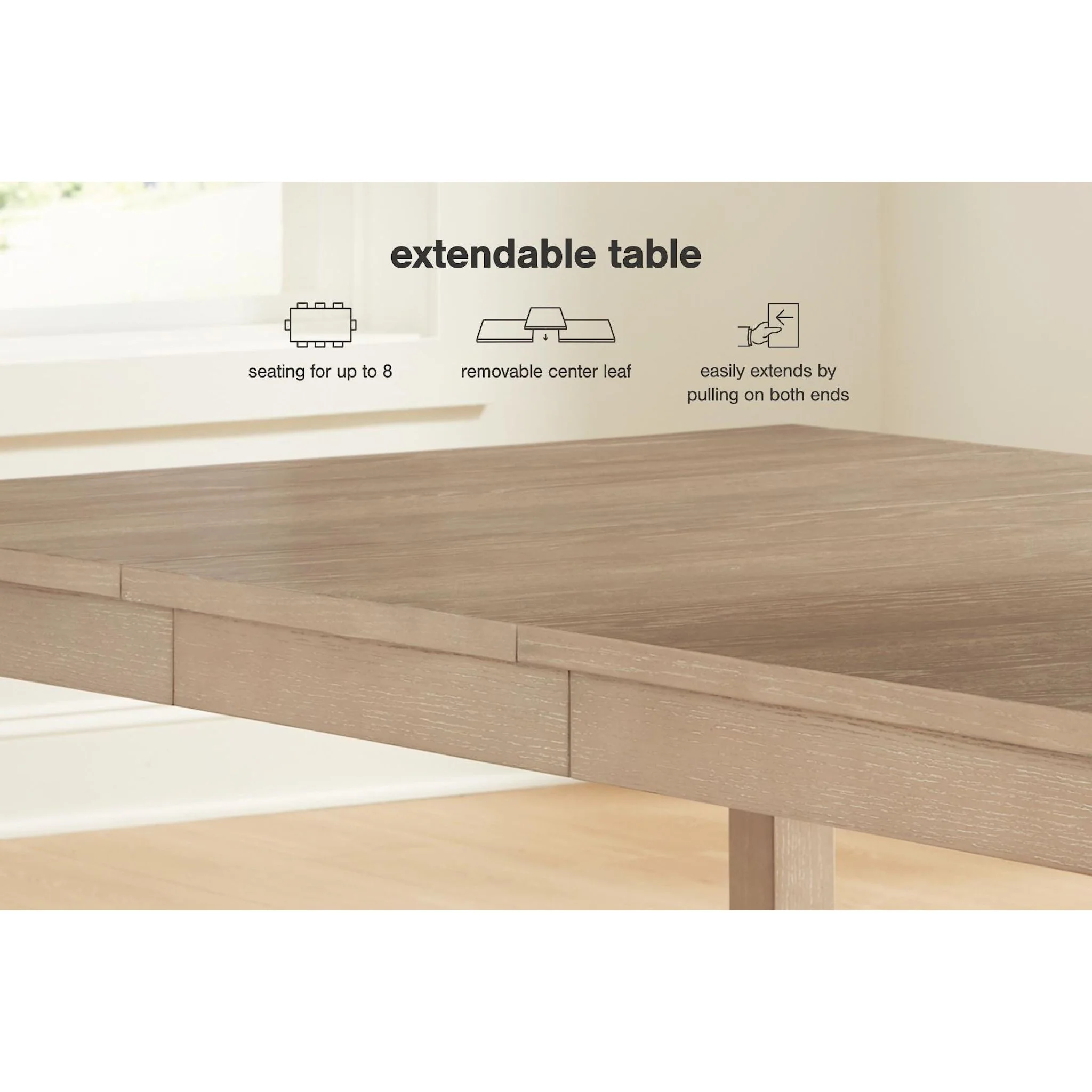 Calmoro-Exclusive Dining Extension Table - Image 10