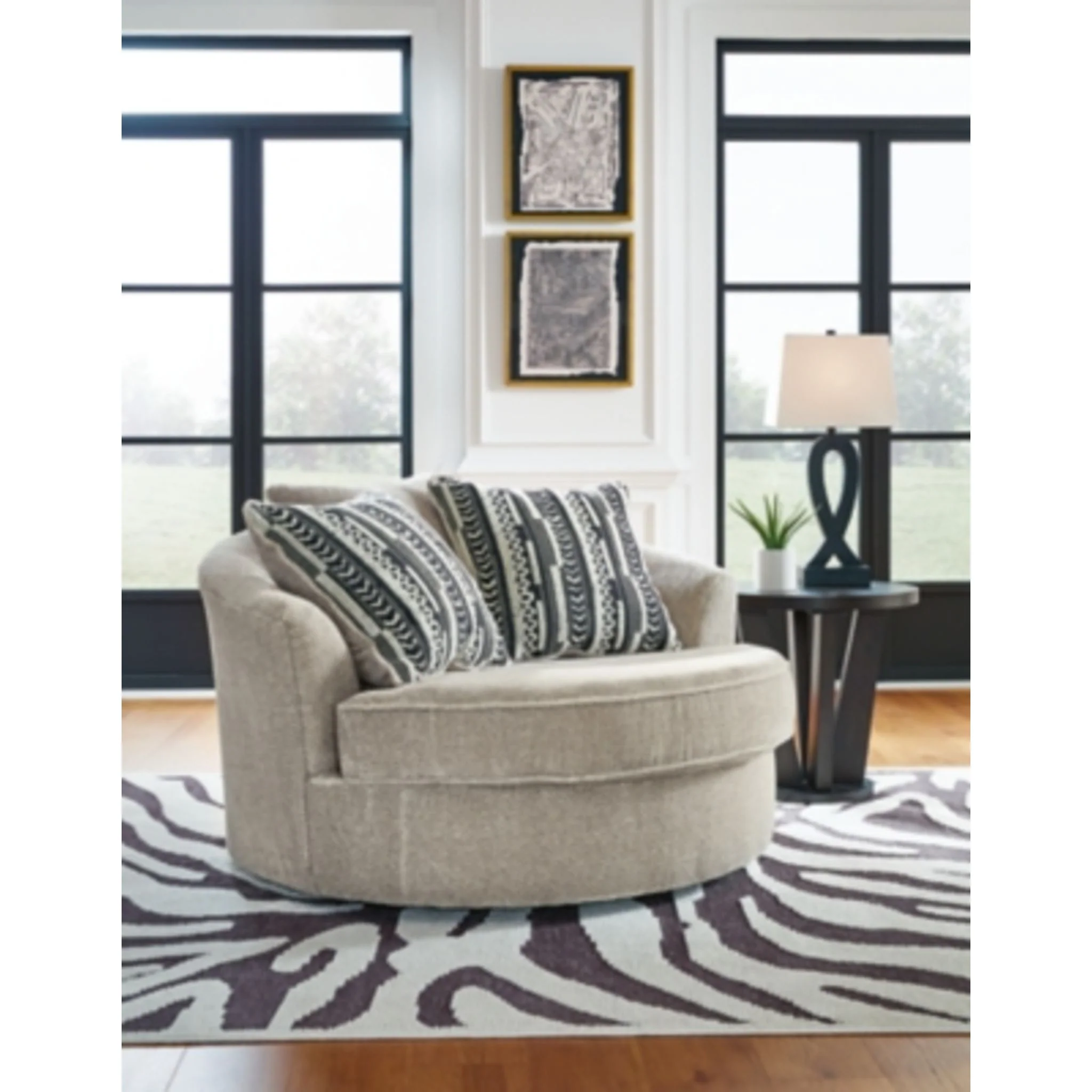 Calnita Swivel Accent Chair - Image 16