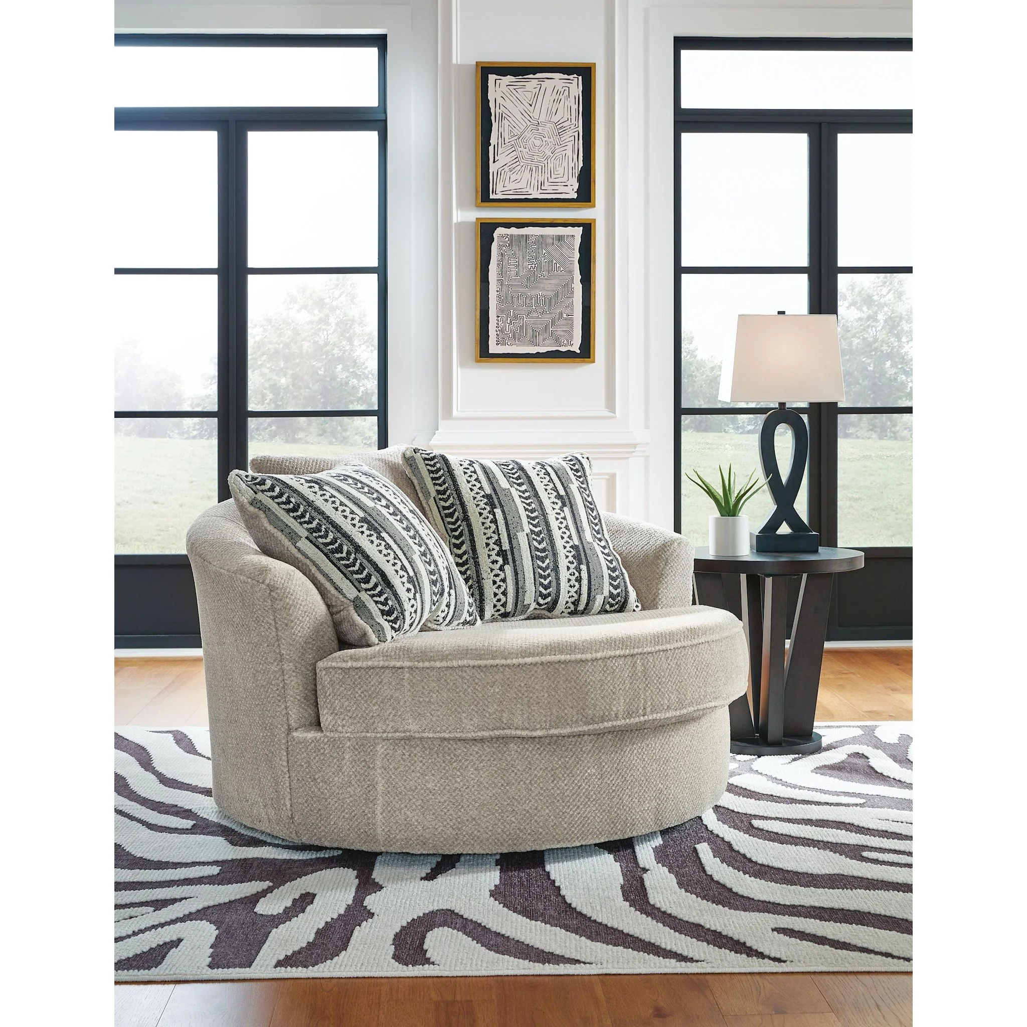 Calnita Swivel Accent Chair - Image 27