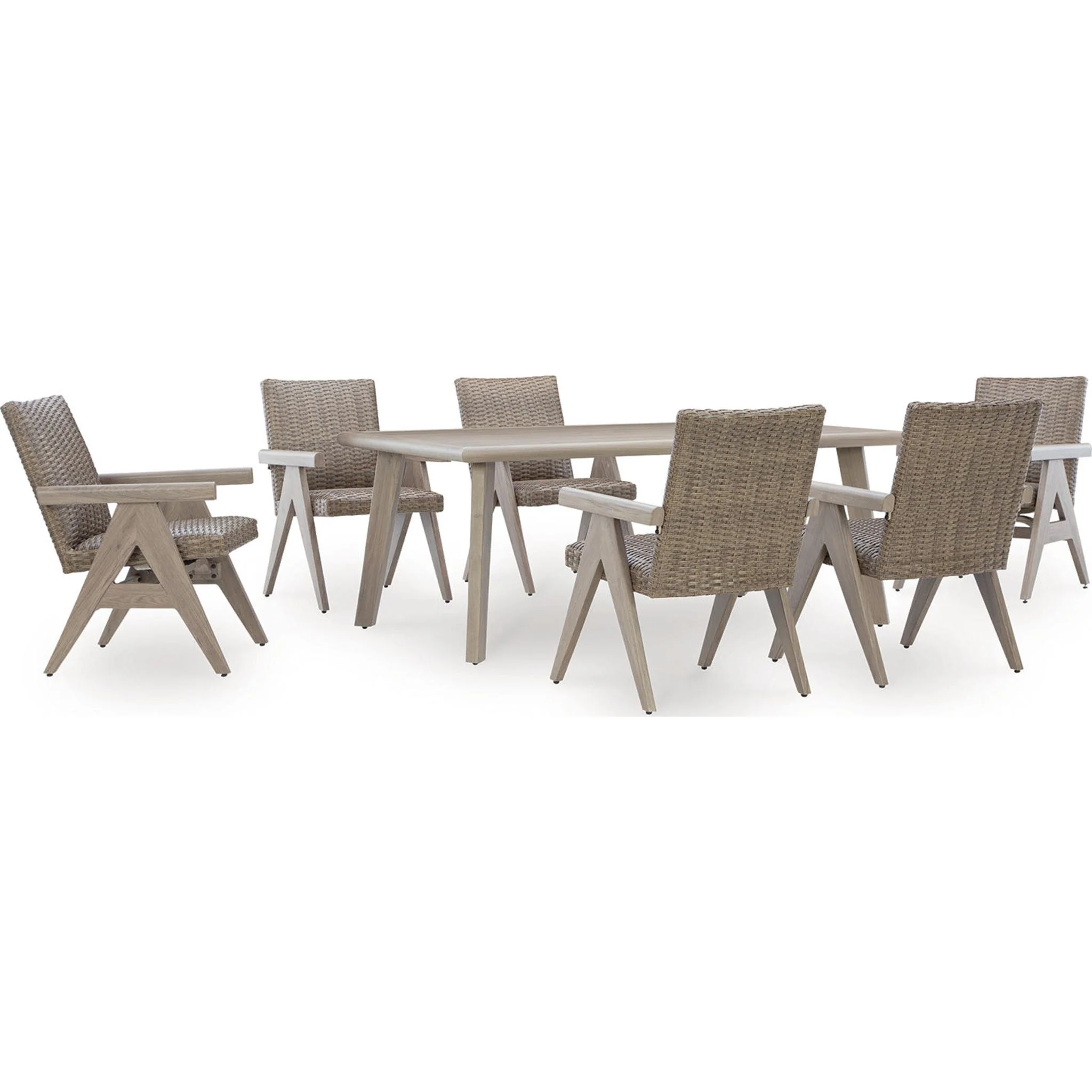 Carisbo 7 Piece Outdoor Dining Set - Image 8