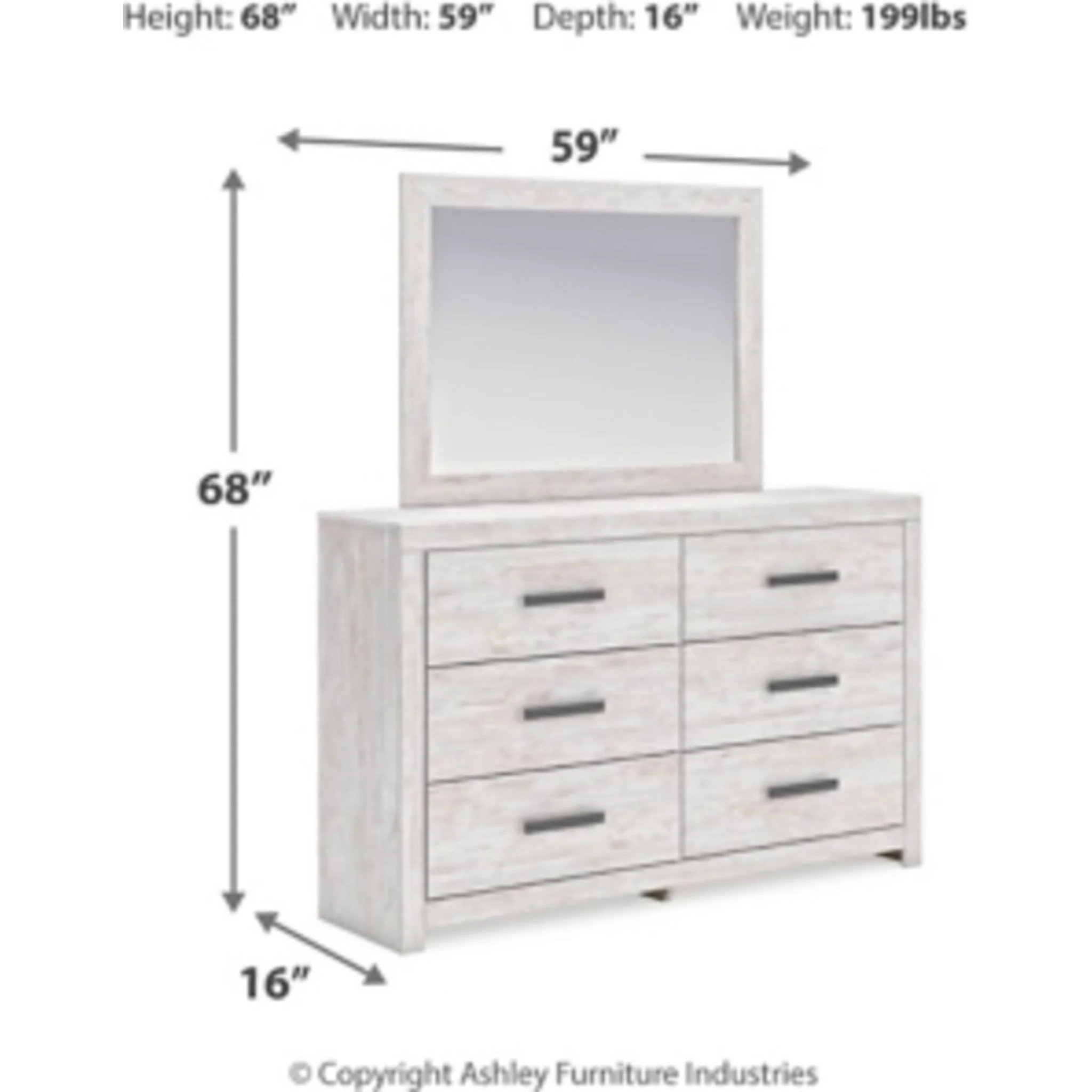 Cayboni 5 Piece Full Panel Bedroom - Image 47