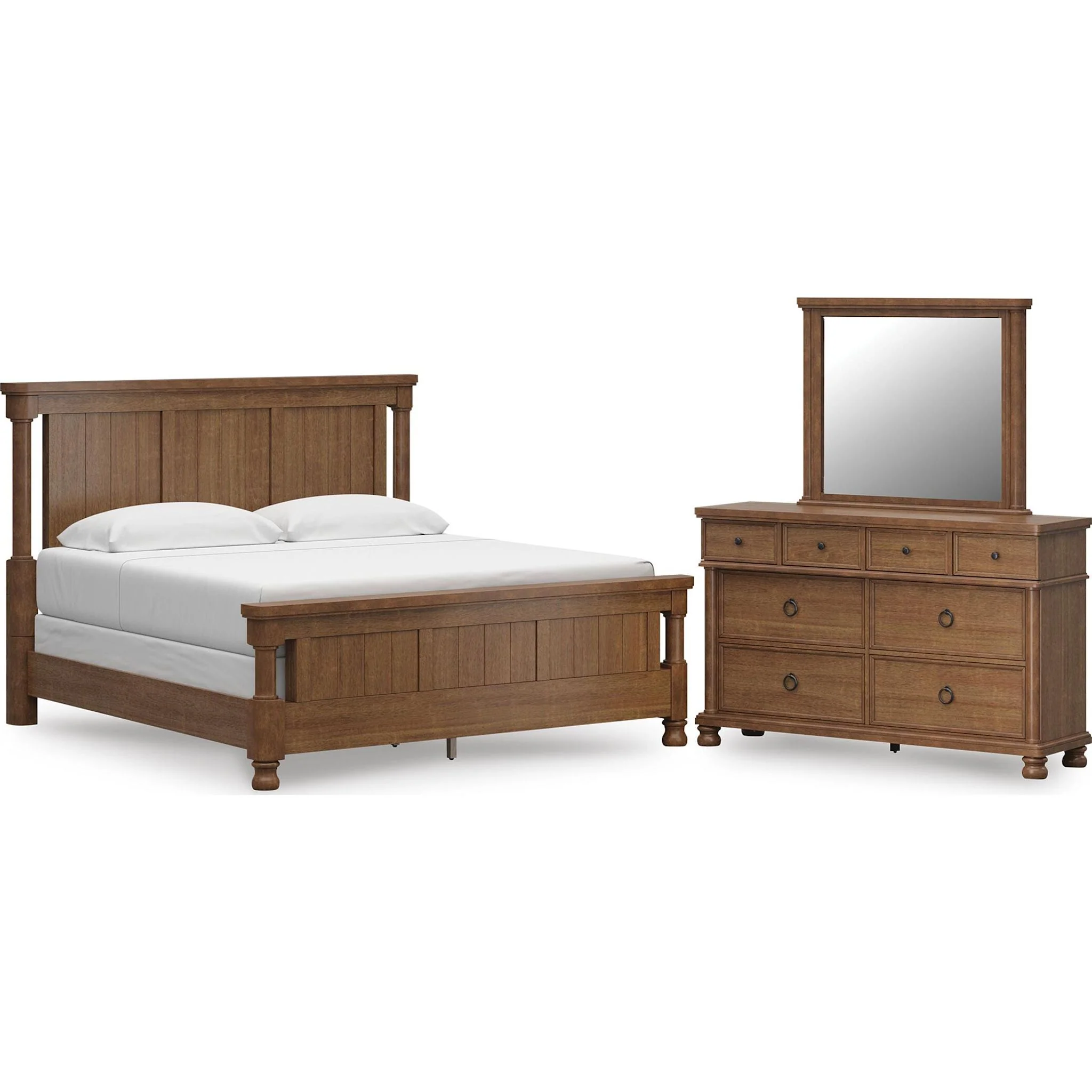 Chadworth 5 Piece King Poster Bedroom - Image 41
