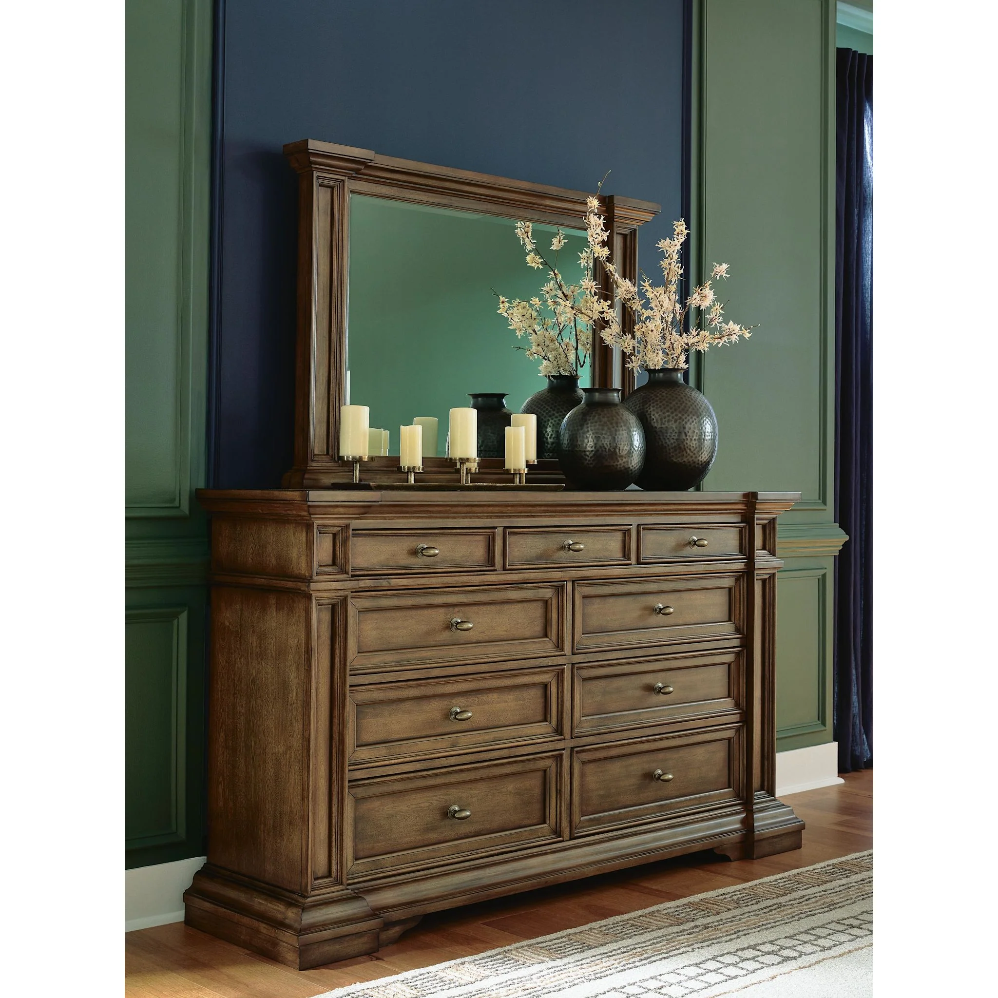 Channley Dresser and Mirror - Image 12