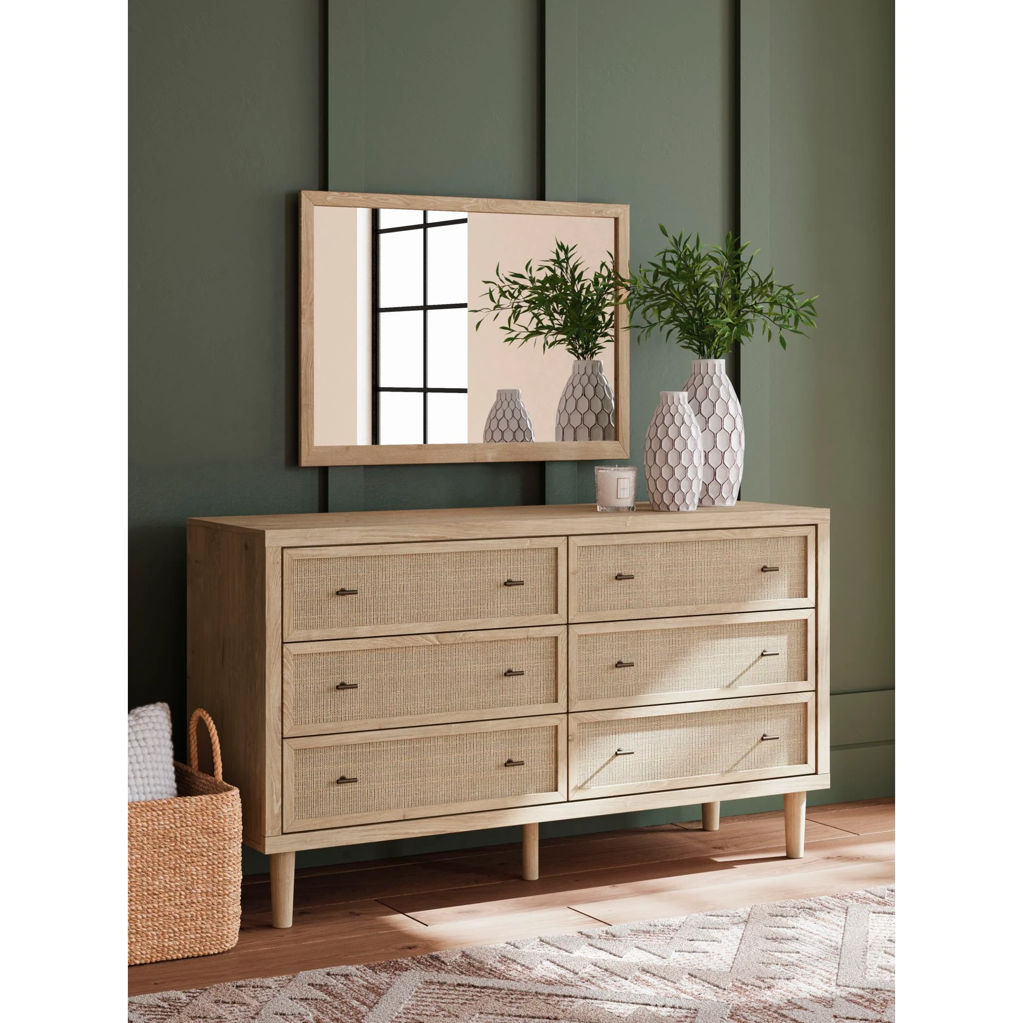 Cielden Dresser and Mirror - Image 2