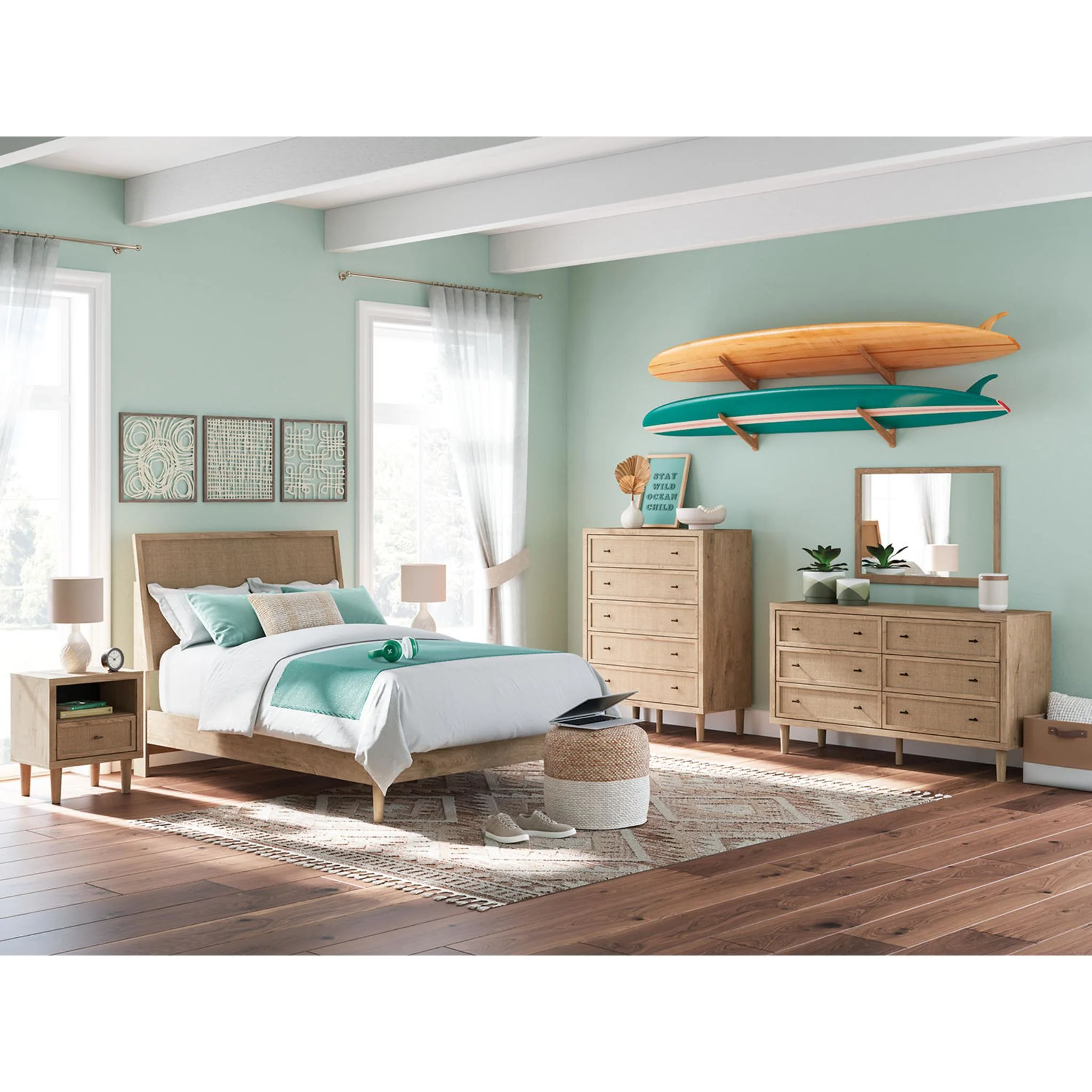Cielden Full Platform Bed - Image 2