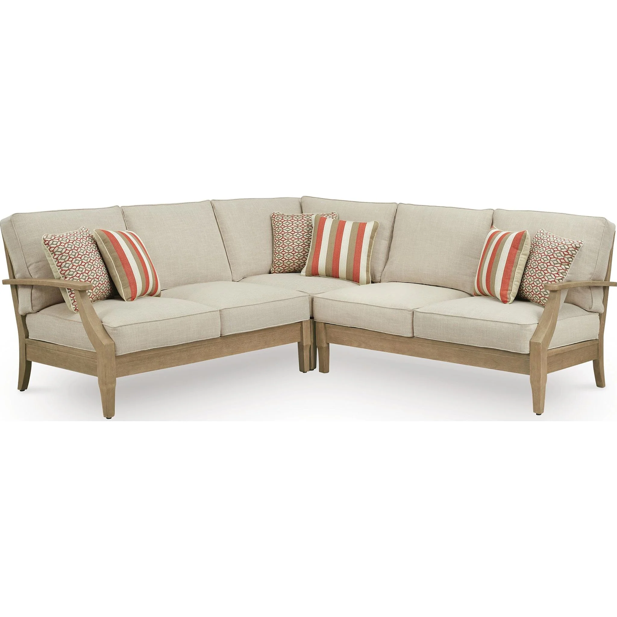 Clare View 3 Piece Outdoor Modular Sectional - Image 24