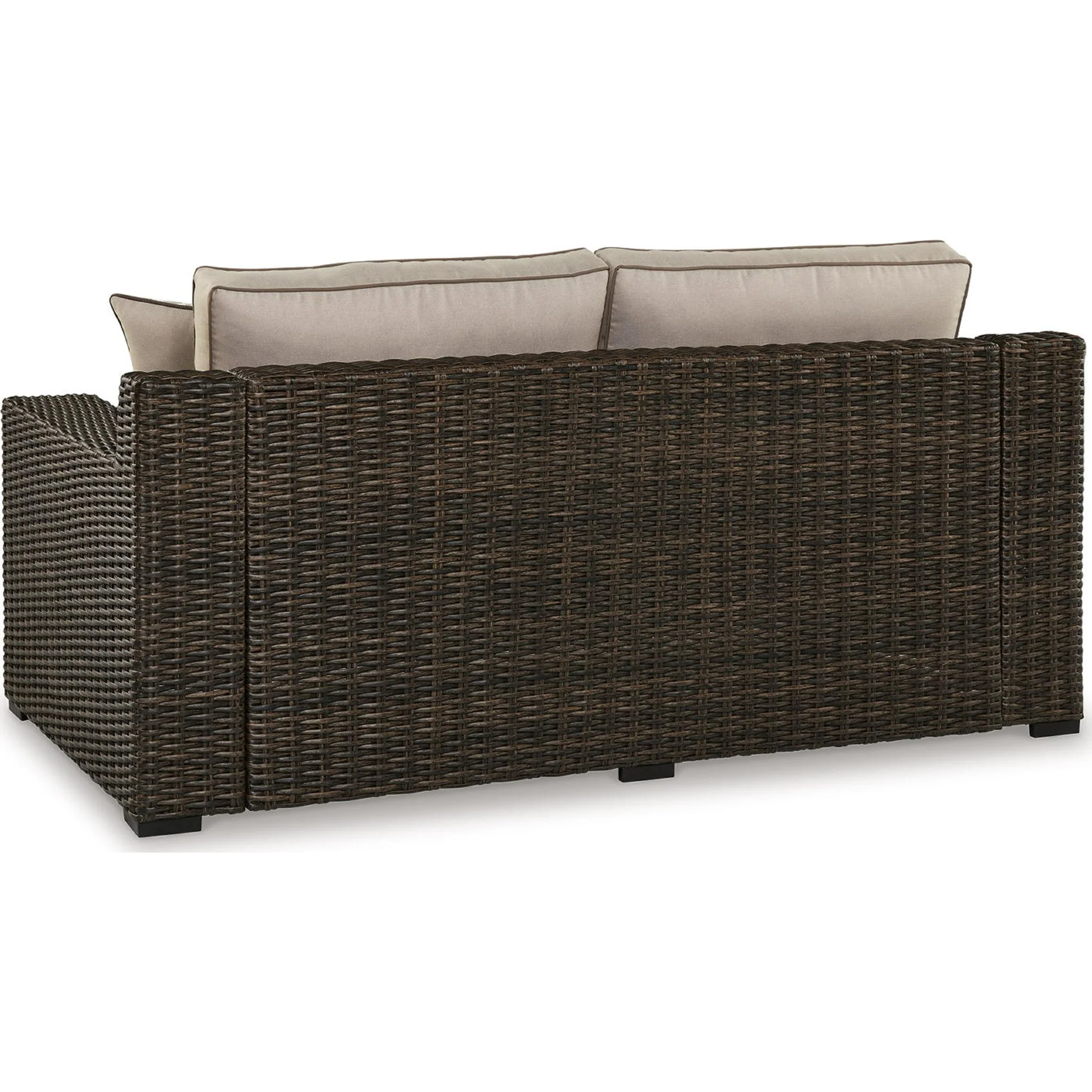 Coastline Bay Outdoor Loveseat with Cushion - Image 37