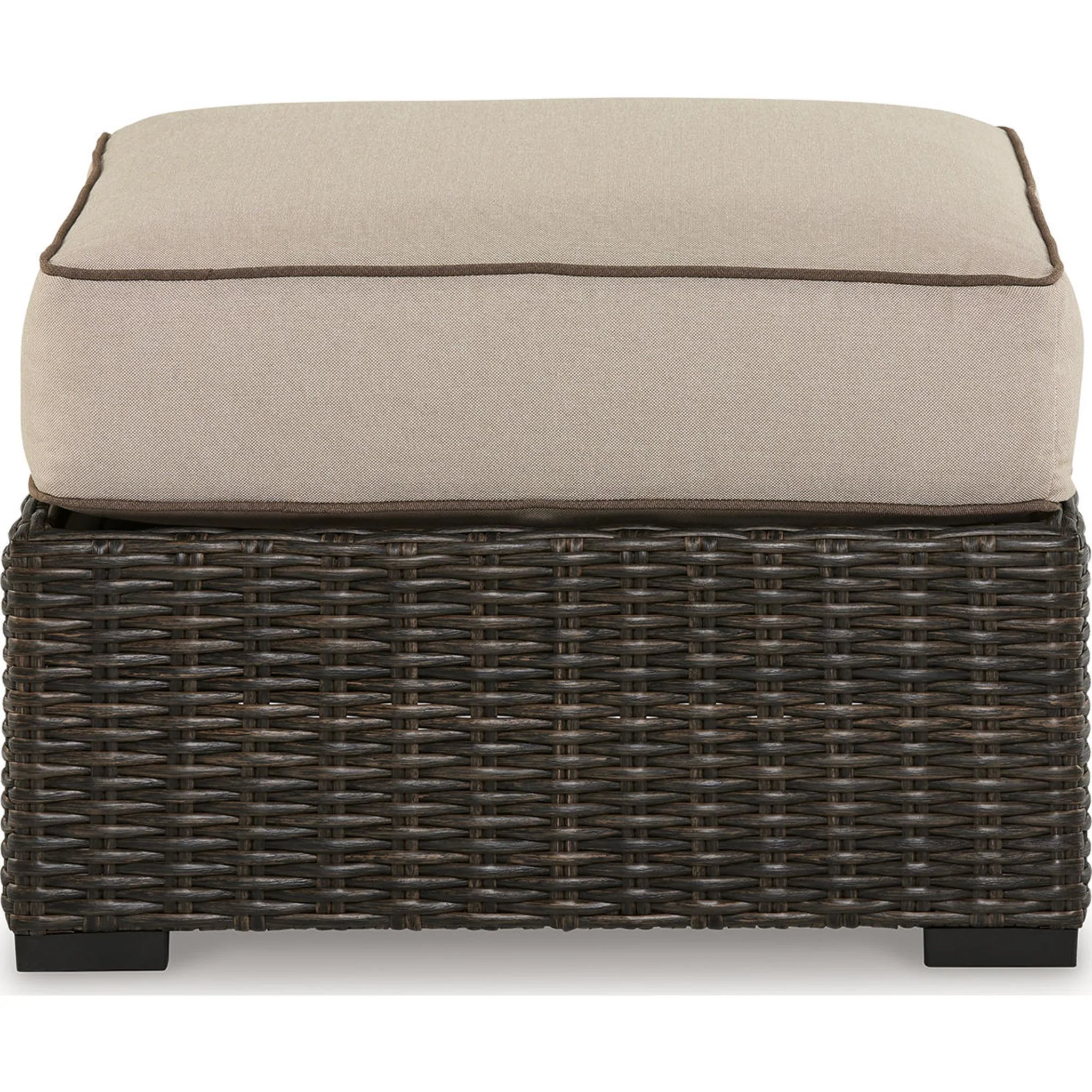 Coastline Bay Outdoor Ottoman with Cushion - Image 15