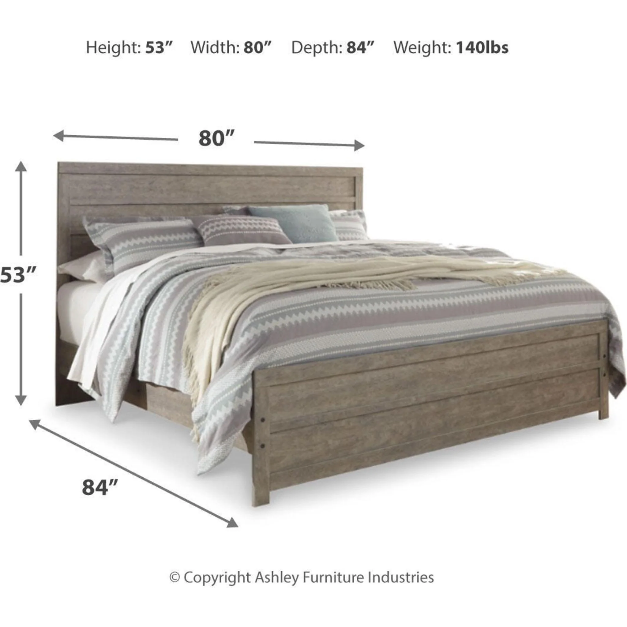 Culverbach Panel Bed - Image 55